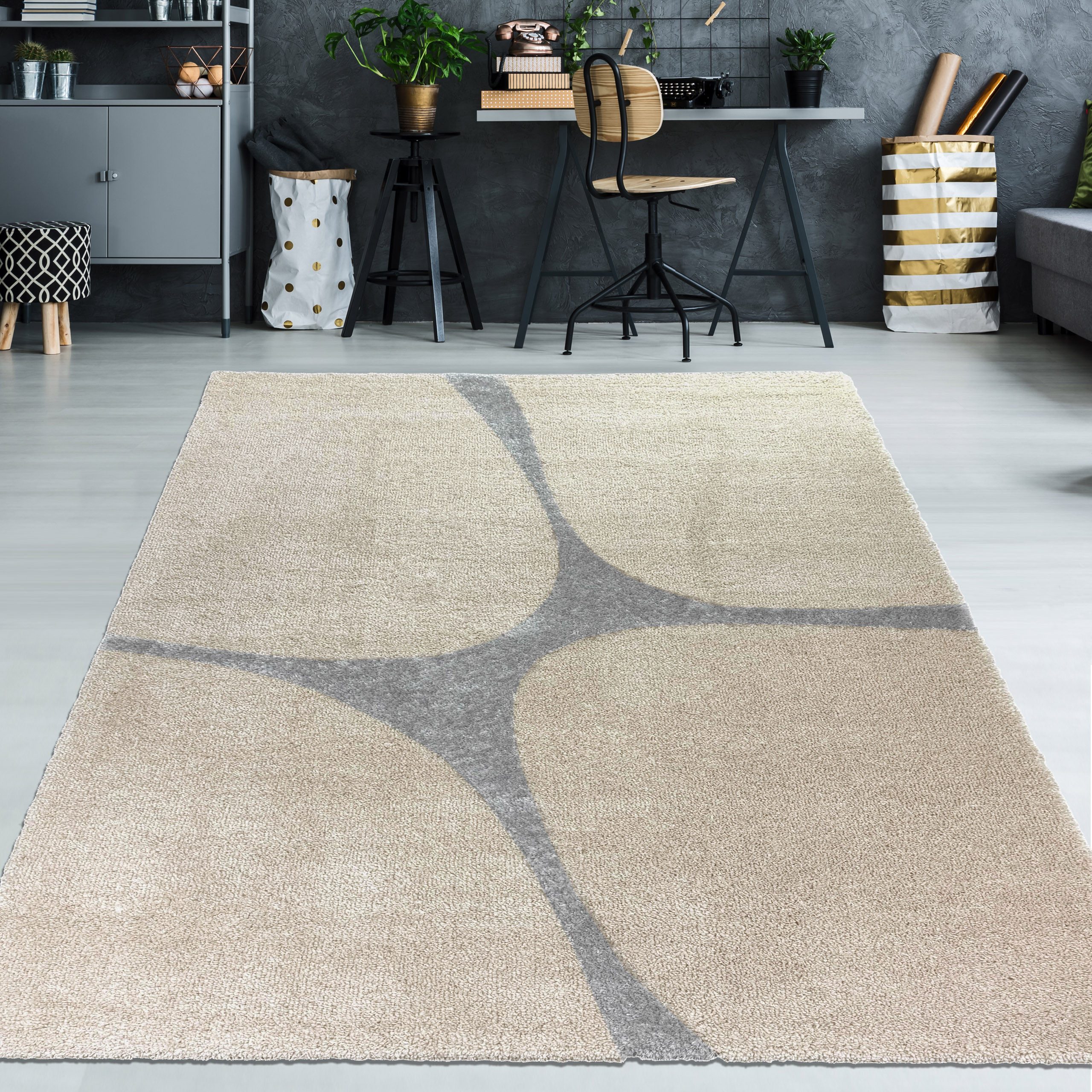 TeppichHome24 Teppich Kuscheliger Hochflor Teppich für Wohnzimmer & Schlafz günstig online kaufen