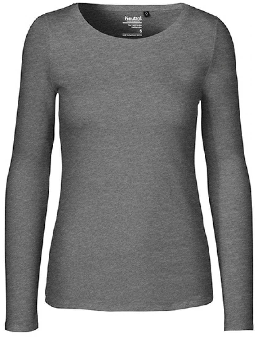 Neutral Langarmshirt Damen Long Sleeve T-Shirt / 100% Fairtrade-Baumwolle