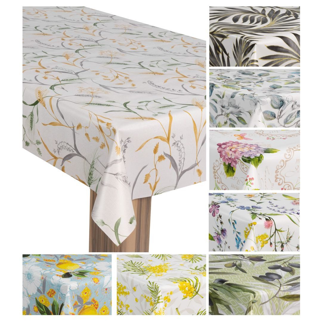 laro Tischdecke Wachstuch-Tischdecke Wachstischdecke Gartentischdecke