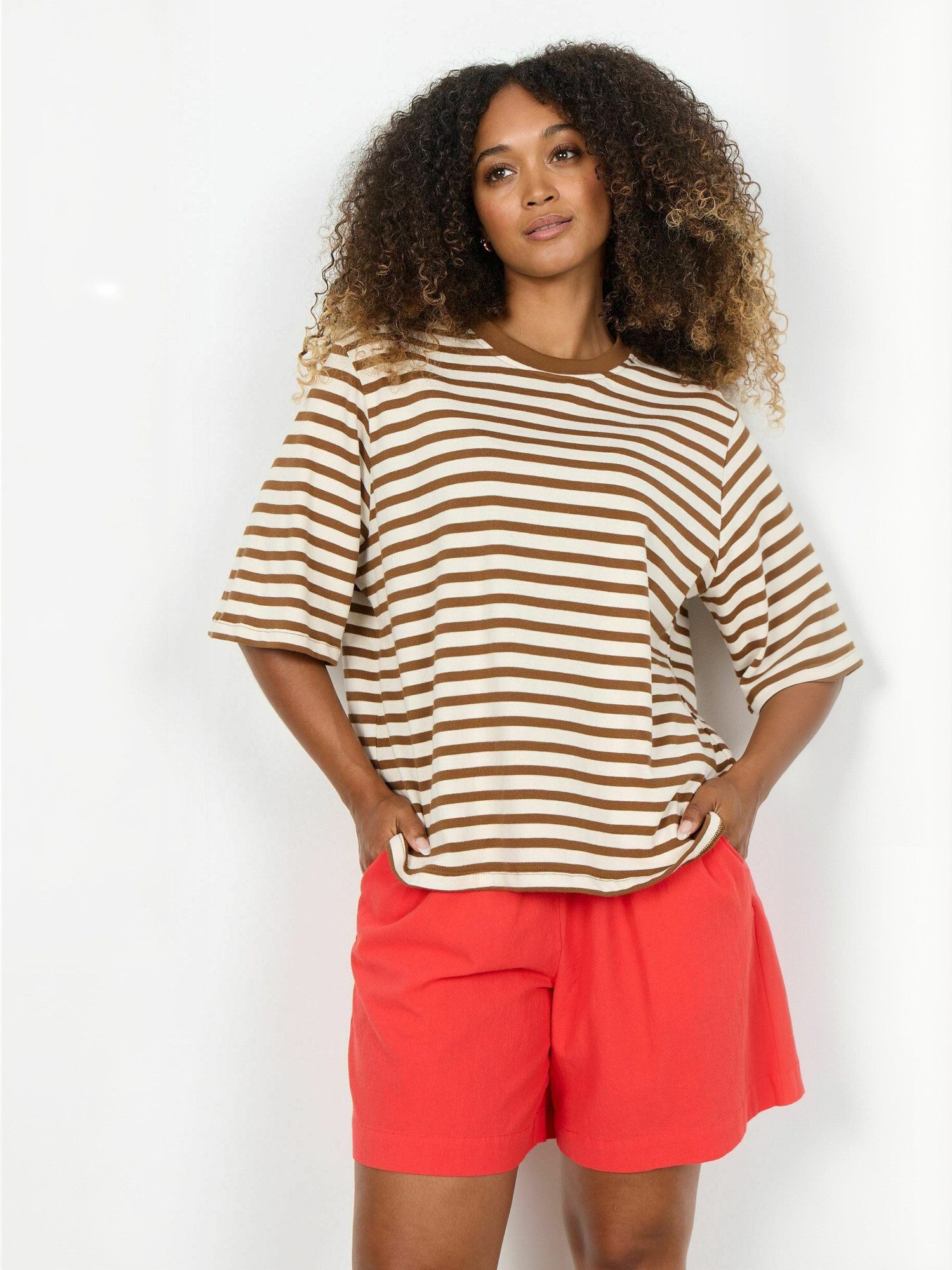 soyaconcept Kurzarmhemd Soya Concept T-shirt SC-FIDELIA
