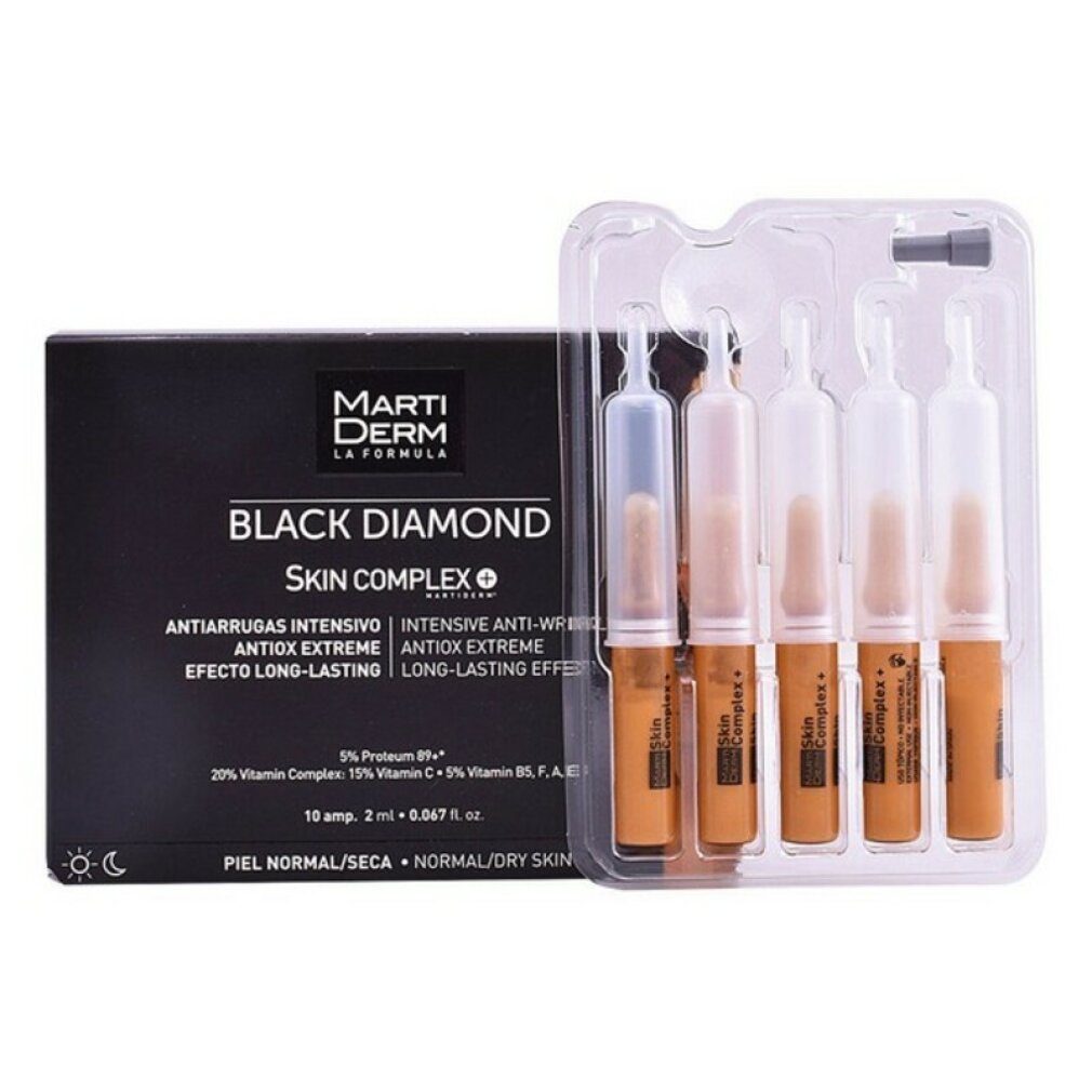 Martiderm Tagescreme (30 MartiDerm Skin Ampullen Diamond Complex x Black 2 ml)