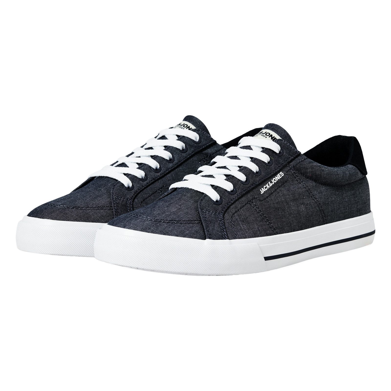 Jack & Jones Jerry Canvas Sneaker aus langlebigem Baumwoll-Canvas