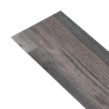 Teppichboden PVC-Fliesen 4,46 m² 3 mm Selbstklebend Industrie-Holz, vidaXL