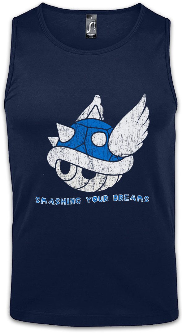 Tanktop Smashing Your Dreams Ärmelloses T-Shirt Super Gamer Games Geek Mario