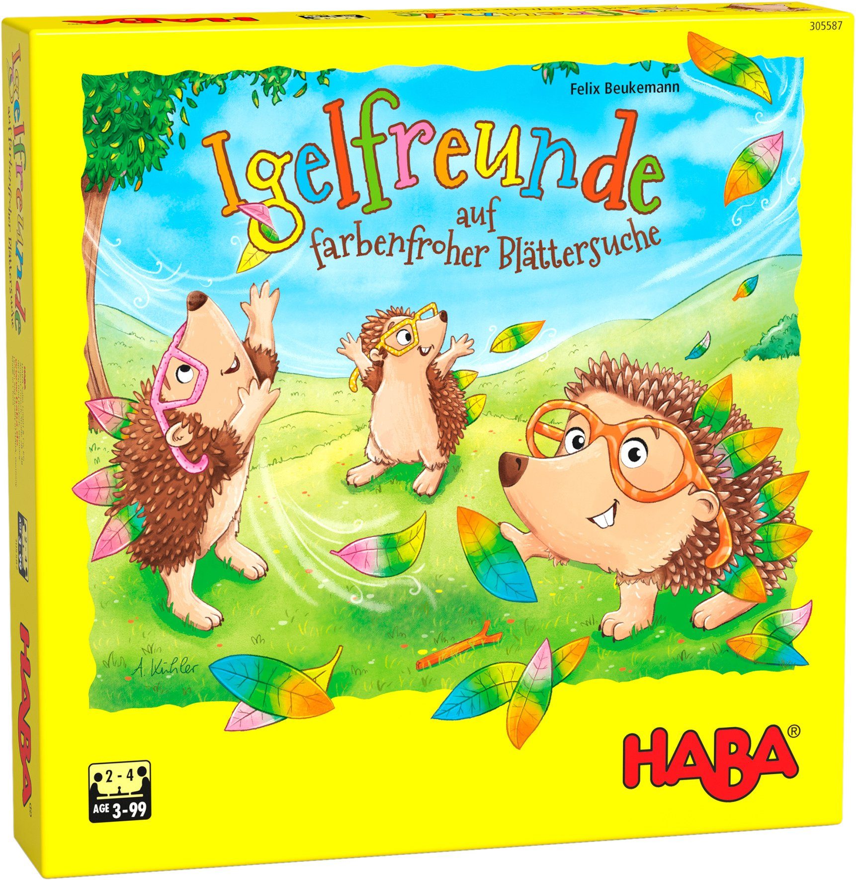 Haba Spiel, Würfelspiel Igelfreunde, Made in Germany