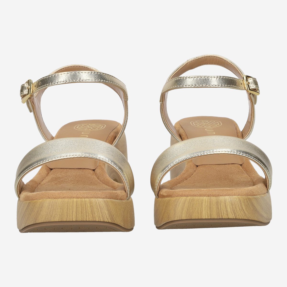 Unisa Unisa IRITA_LMT_26_ PLATINO, Sandaletten, Gold, Damen Sandalette