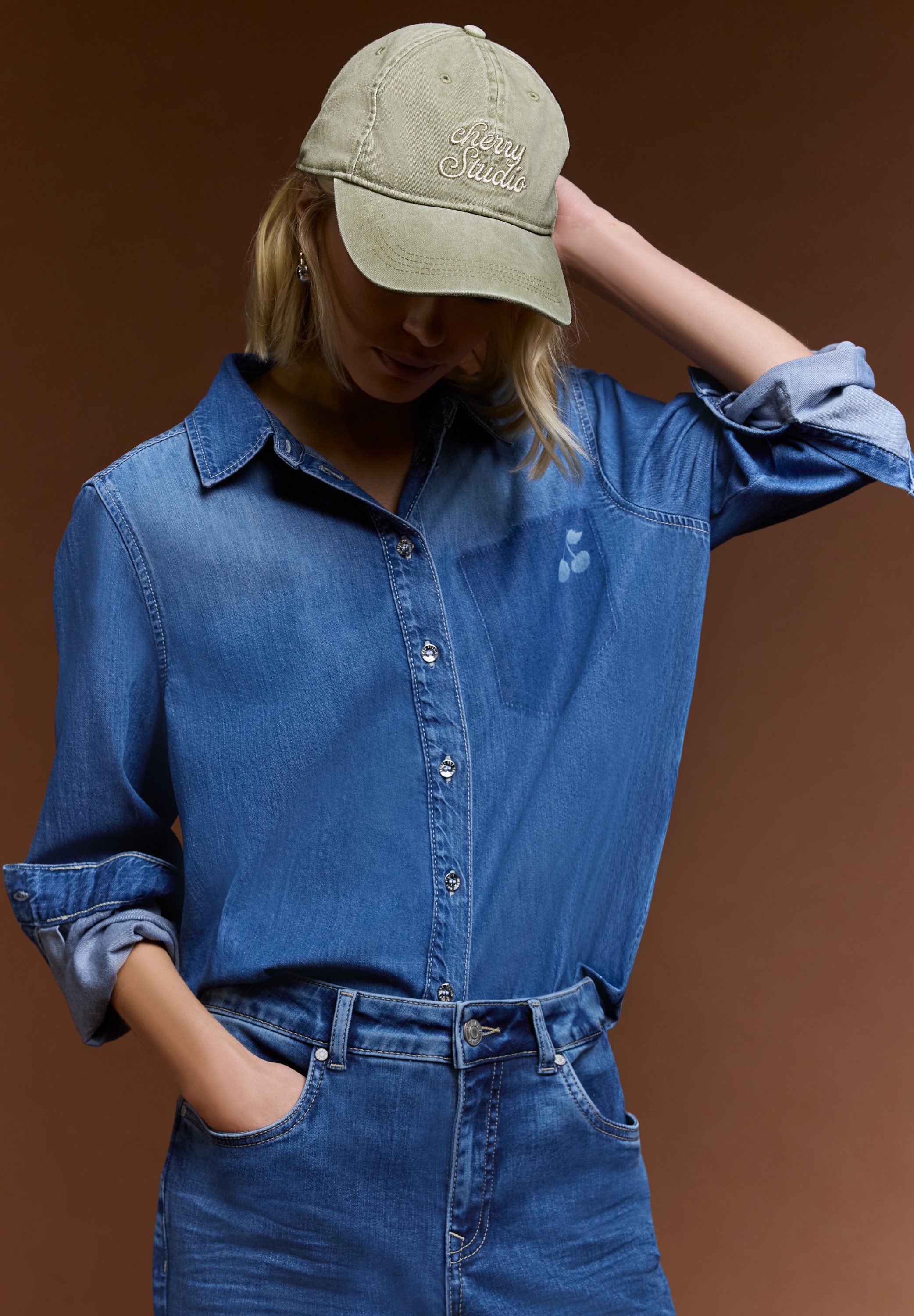 STREET ONE STUDIO Baseball Cap mit Schriftzug