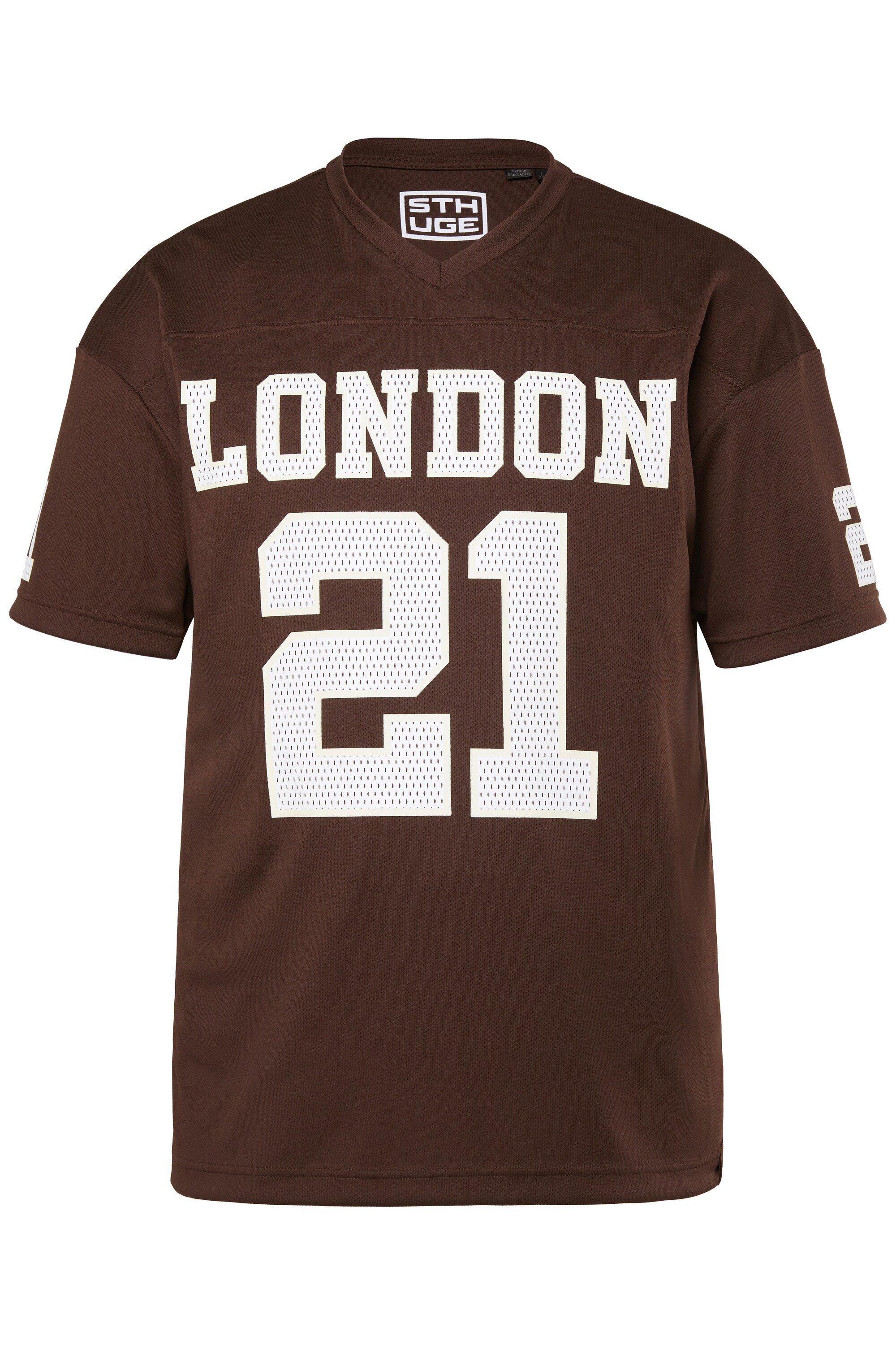 STHUGE T-Shirt STHUGE T-Shirt Halbarm oversized Mesh bis 8 XL günstig online kaufen