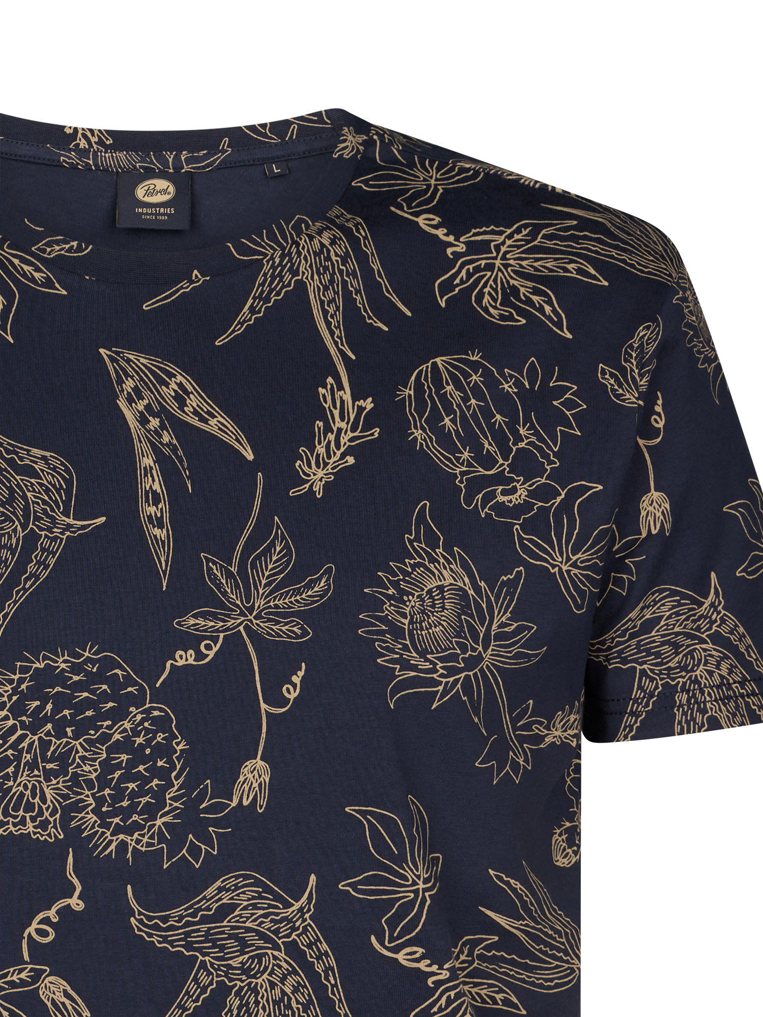 Petrol Industries T-Shirt Men T-Shirt AOP mit All-Over Print