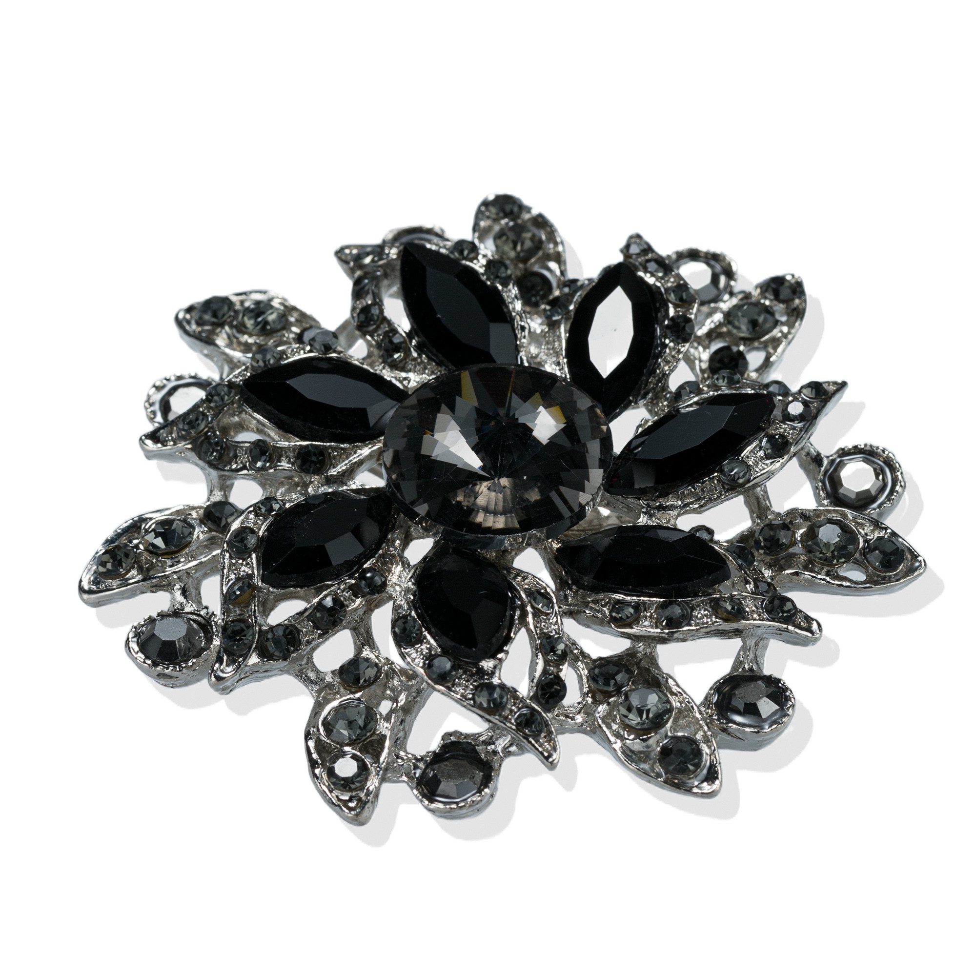 Firetti Brosche Schmuck Geschenk Kupfer Ansteckschmuck Blume