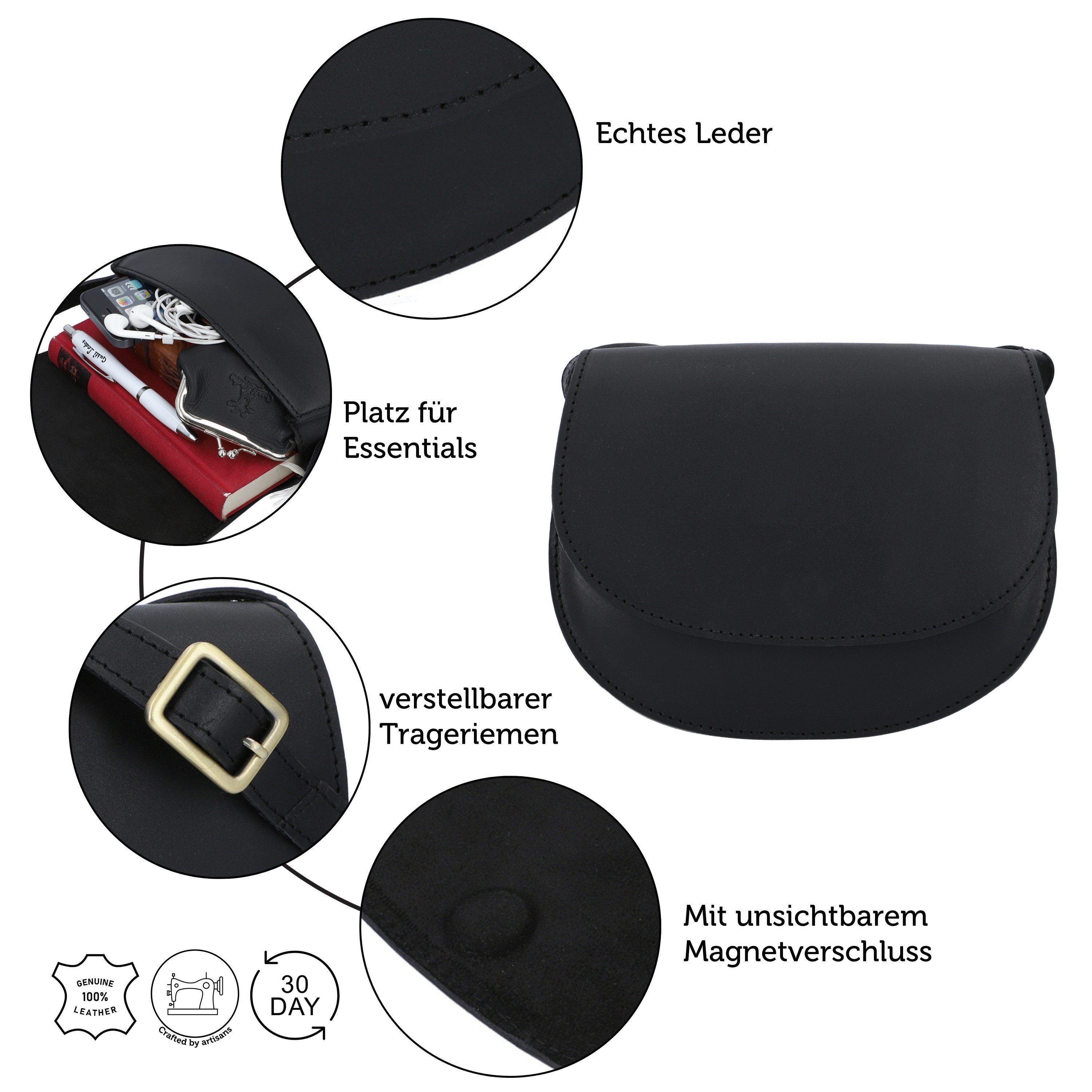 Gusti Leder Handtasche Gusti Leder Handtasche Elenor (1-tlg)