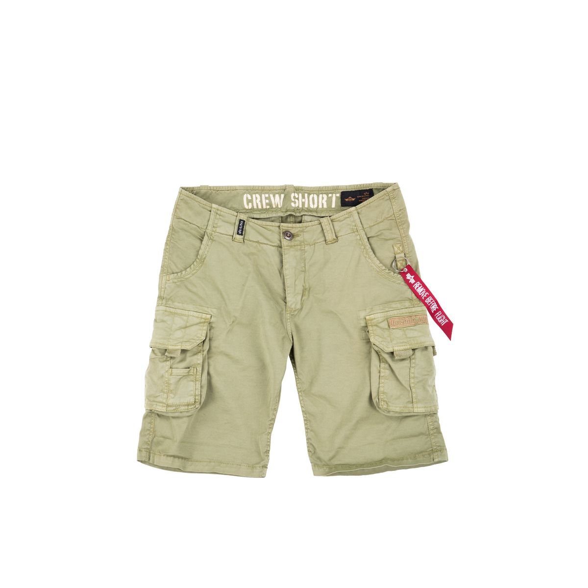 Alpha Industries Shorts Crew light olive Short