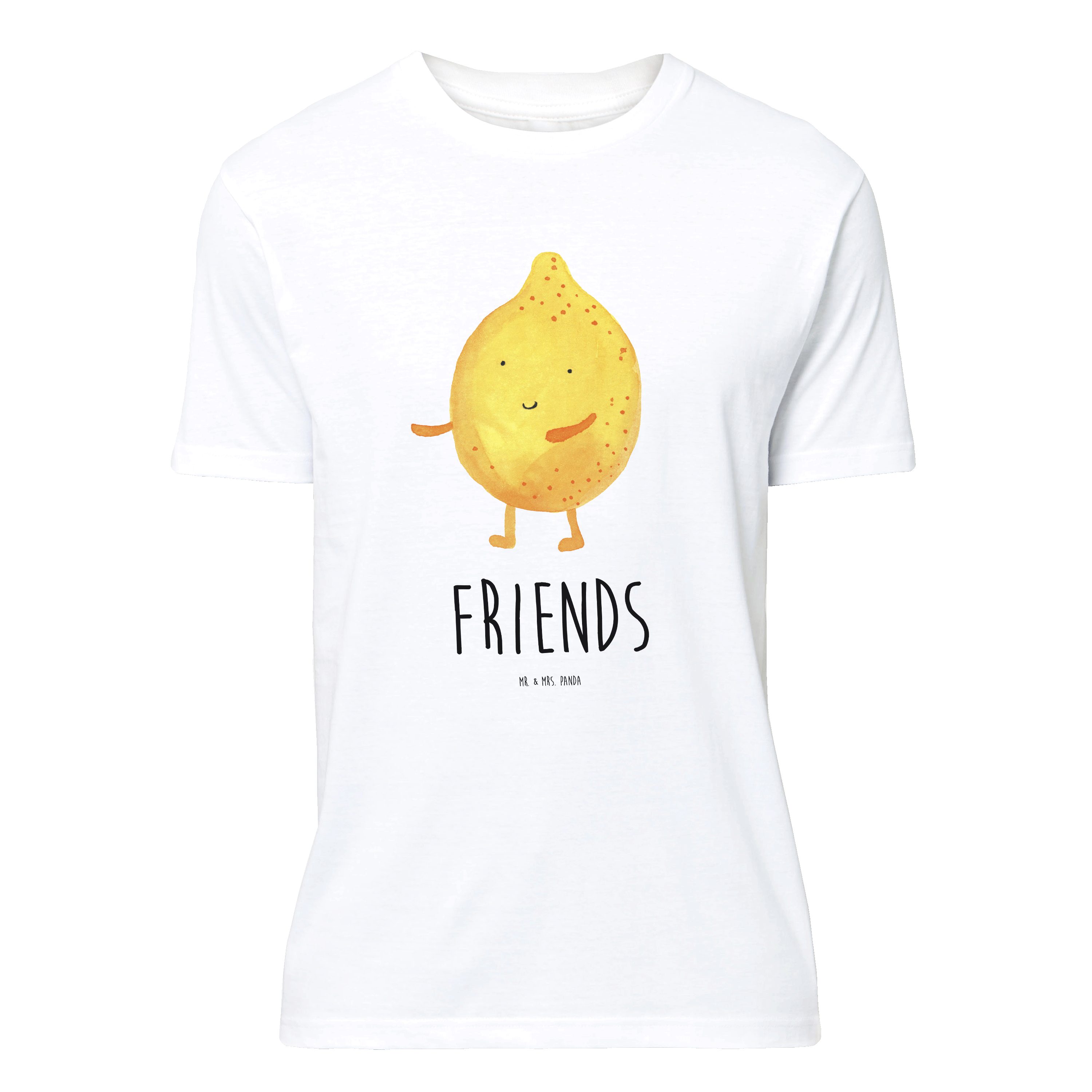 T-Shirt BestFriends-Lemon - Weiß - T-Shirt, Shirt