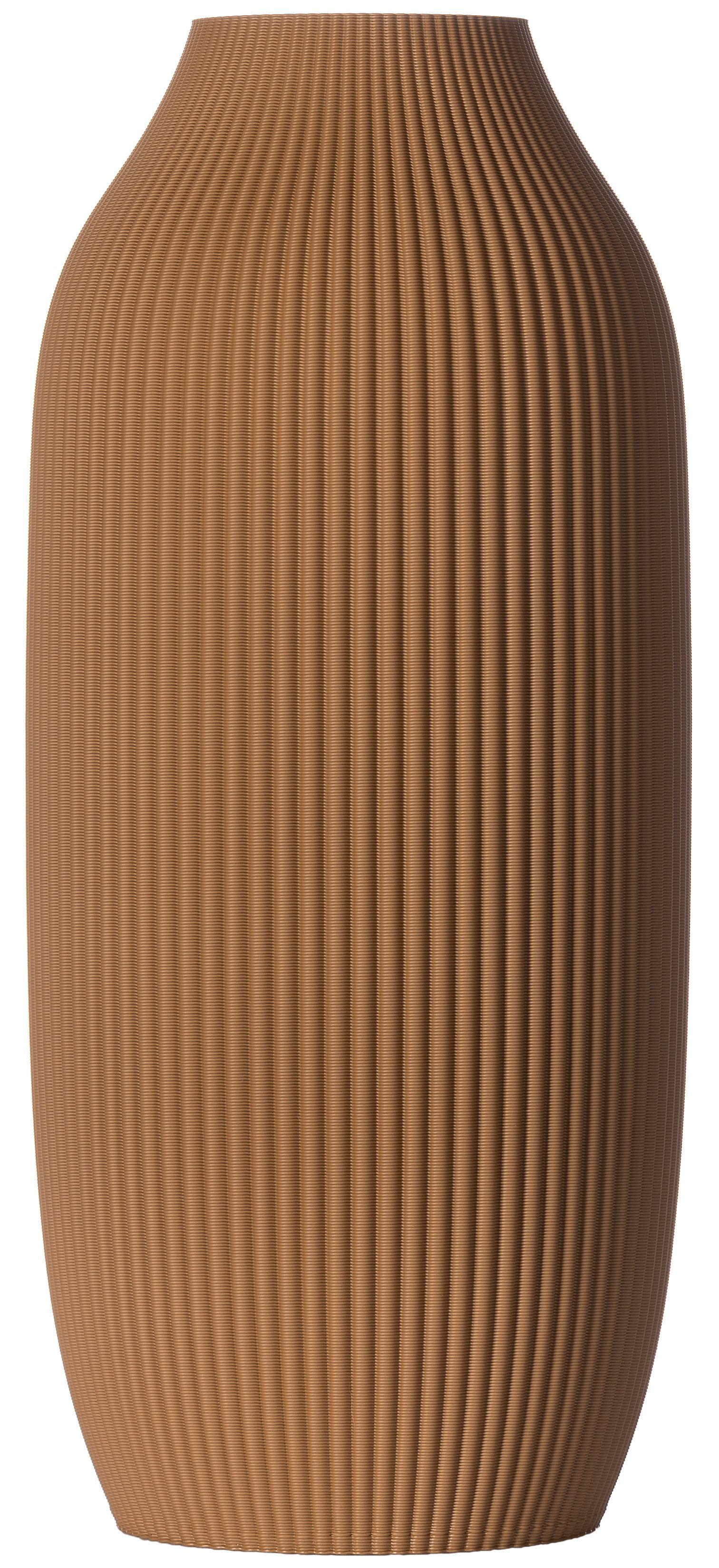 3D Vase Dekovase Stella L 30cm Еко-товарe Deko Vase Pampasgras Trockenblumen Bodenvase, modernes Design