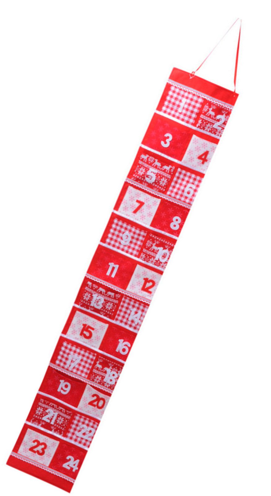 Gravidus befüllbarer Adventskalender Adventskalender Kalender Weihnachten Advent zum selber Befüllen Filz