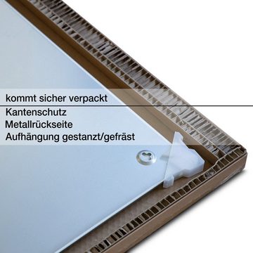 Master of Boards Magnettafel Arte Premiumweiß Sicherheitsglas in 9 Größen, Whiteboard