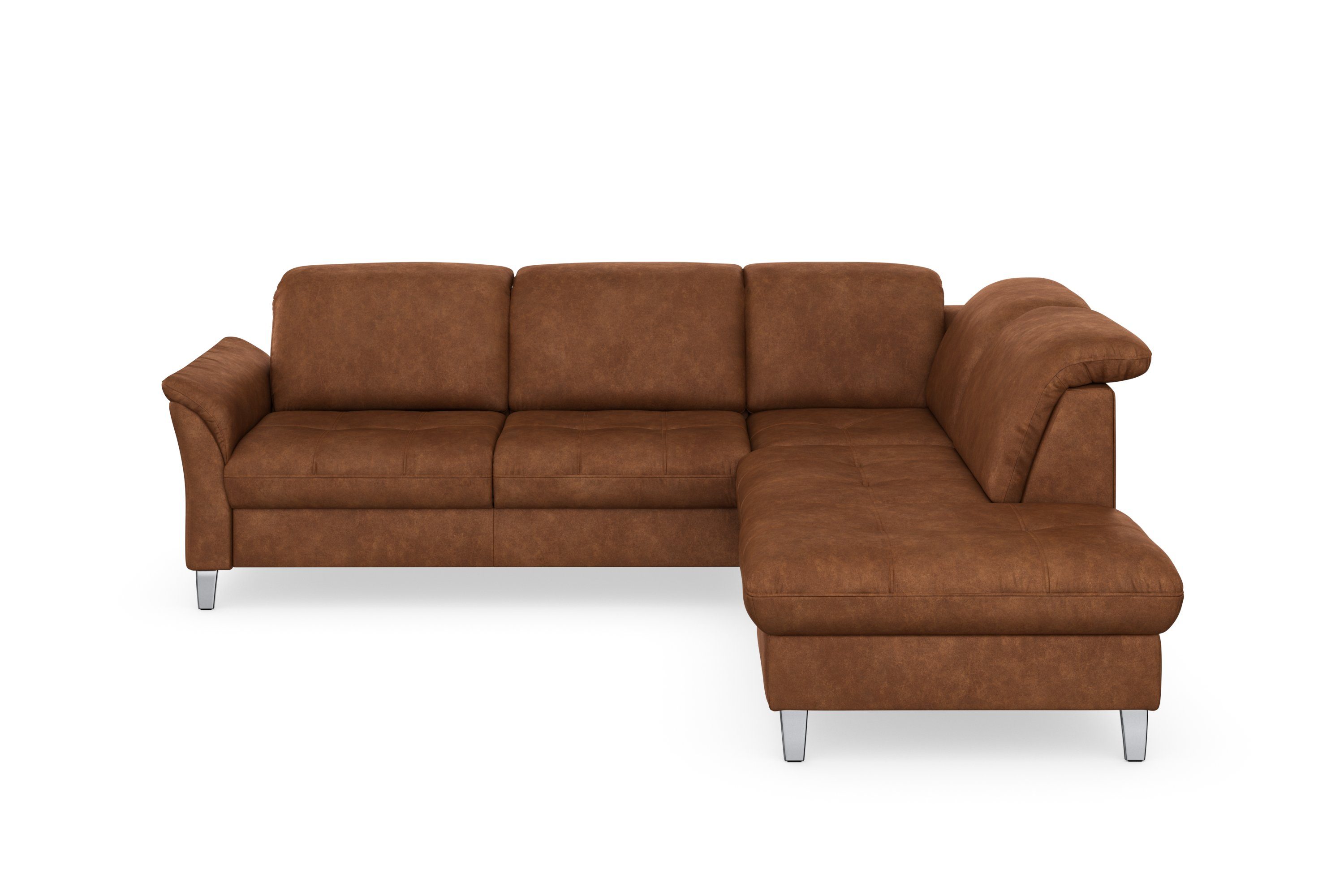 sit&more Ecksofa "Maggiore L-Form" wahlweise mit Kopfteilverstellung, Bettf günstig online kaufen