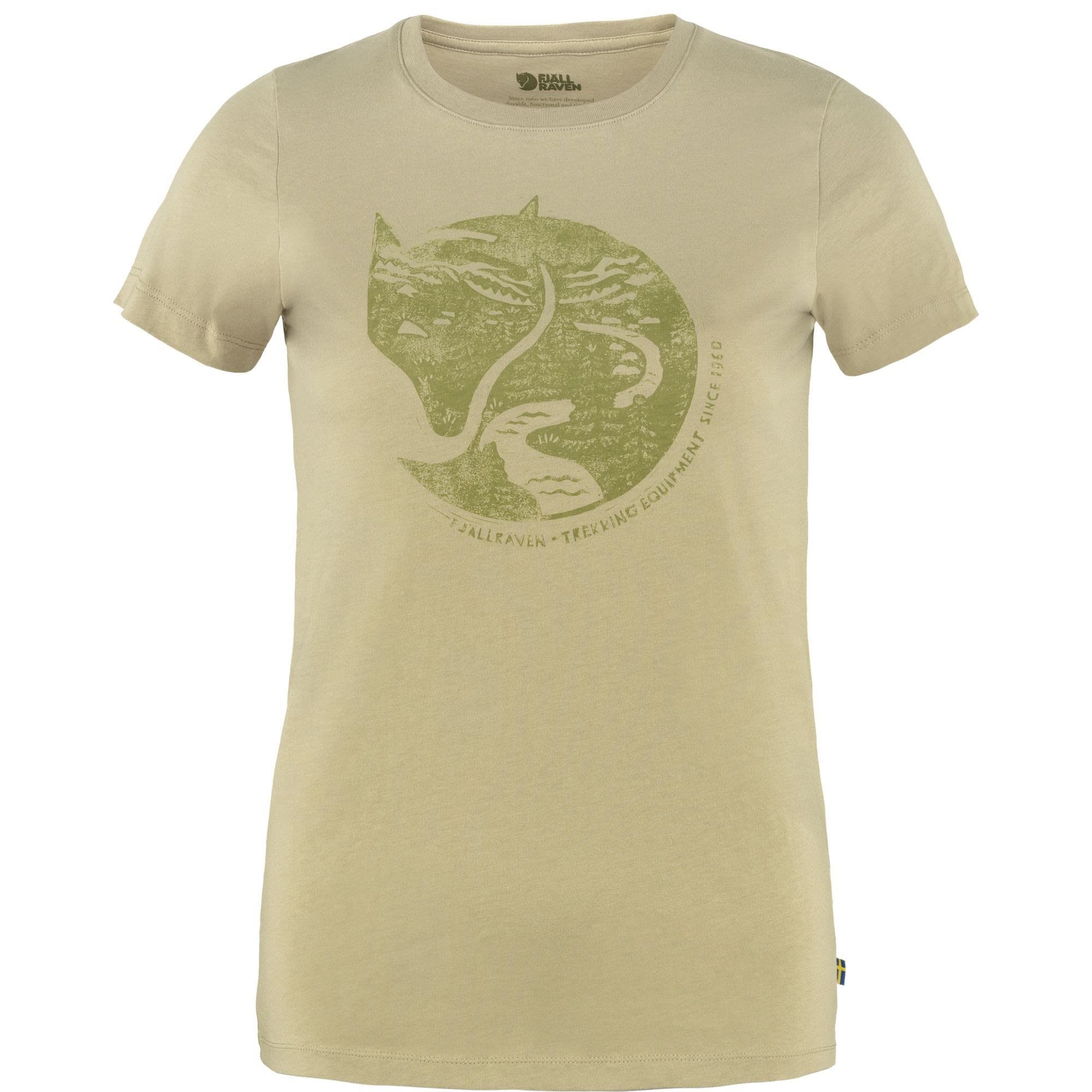 Fjällräven T-Shirt Fjällräven W Arctic Fox T-shirt Damen Sandstone