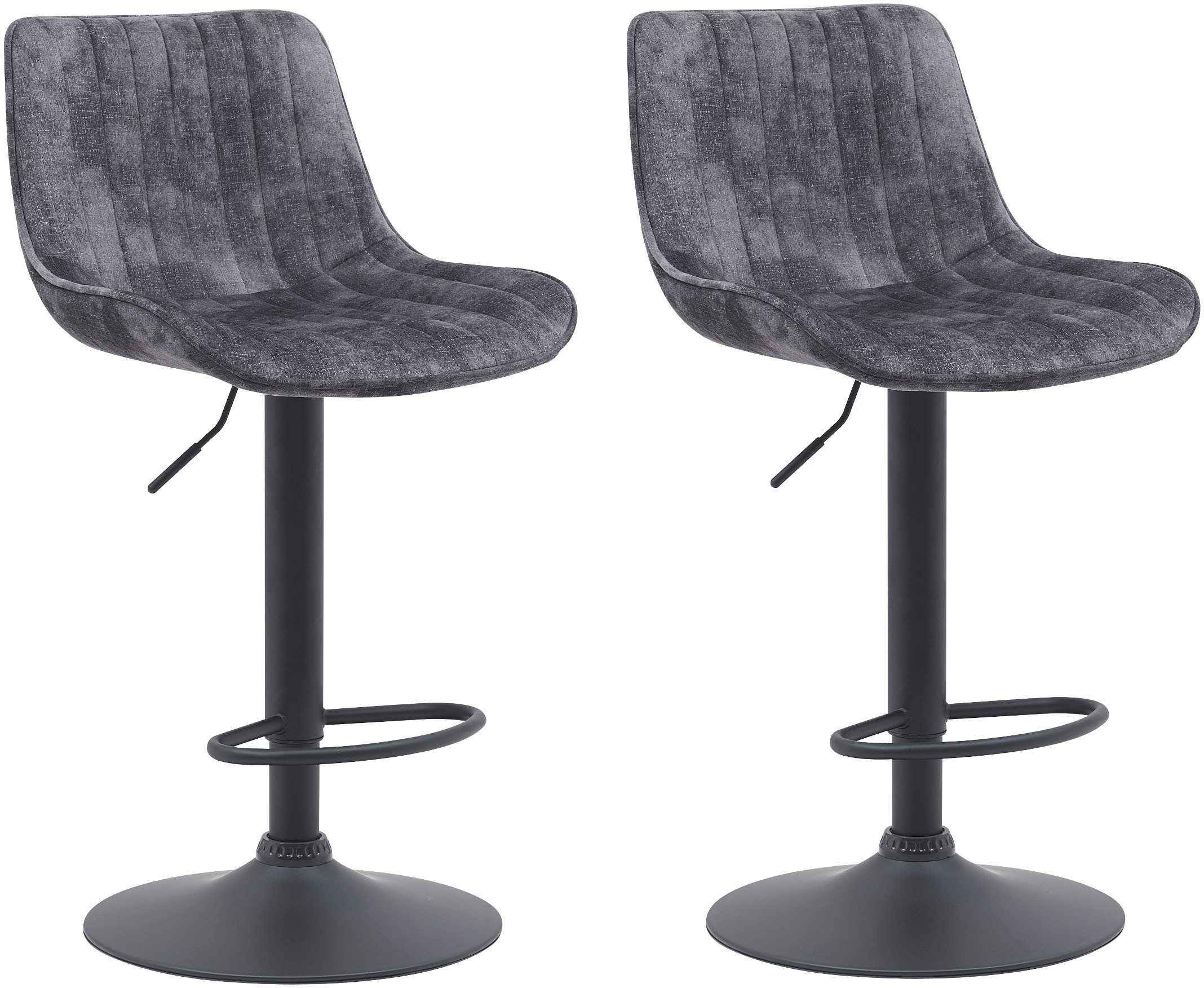 HELA Высокие табуреты (Set), drehbar,höhenverstellbar mit Gasdruckfeder,Vintage-Optik