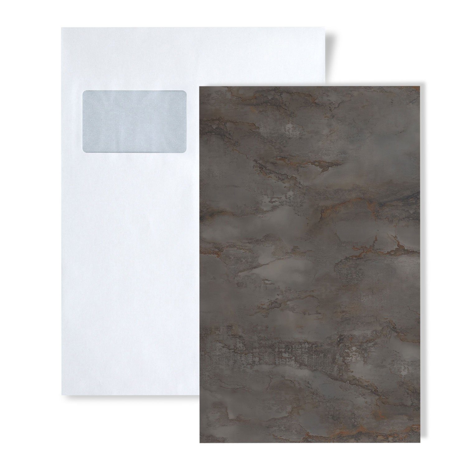 Wallface Dekorpaneele 1 MUSTERSTÜCK S-23101 DIN A5 Wandpaneel MUSTER GENESIS Grey, BxL: 15x20 cm, (1 MUSTERSTÜCK, Produktmuster, 1-tlg., Muster des Dekorpaneels) grau, braun, beige