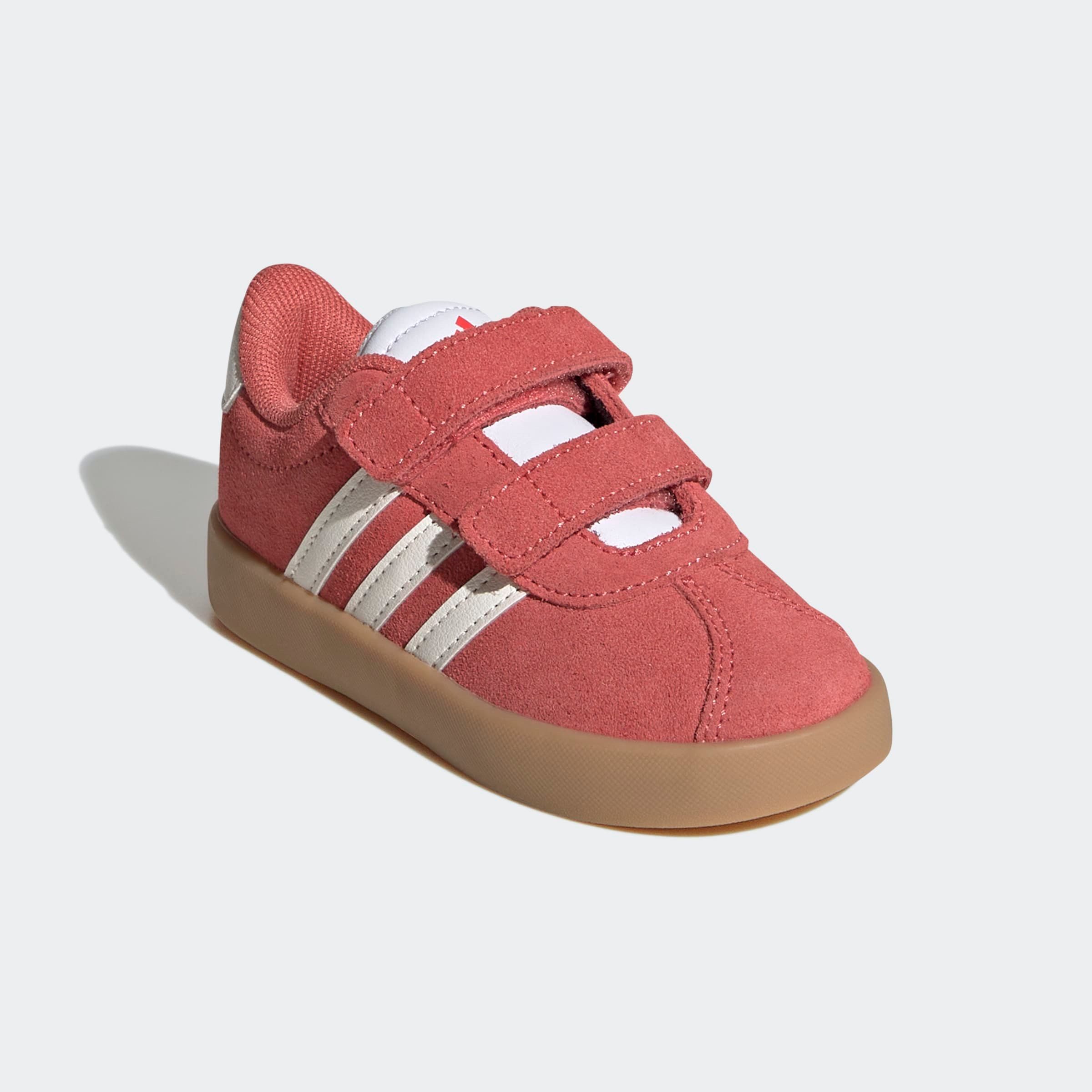 adidas Sportswear VL COURT 3.0 Klettschuh für Kinder, inspiriert vom Design des adidas samba