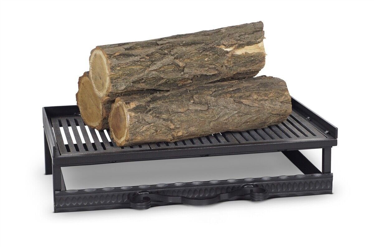 Markone Feuerrost Magnus R224 CI in schwarz -, handgefertigt, 12 mm starke Eisenstäbe, EU-Herstellung
