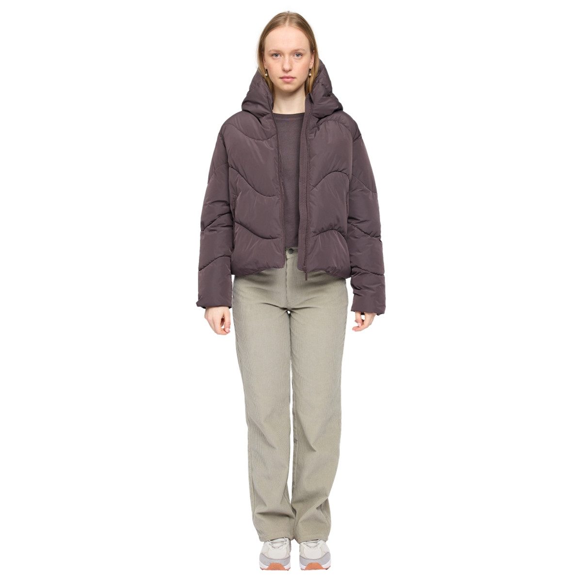 MAZINE Steppjacke Mazine Waves Quilt Short Puffer Jacket - Steppjacke günstig online kaufen