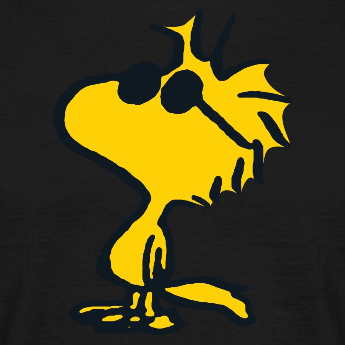 Spreadshirt T-Shirt Peanuts Woodstock Sonnenbrille Cool Männer T-Shirt (1-tlg)
