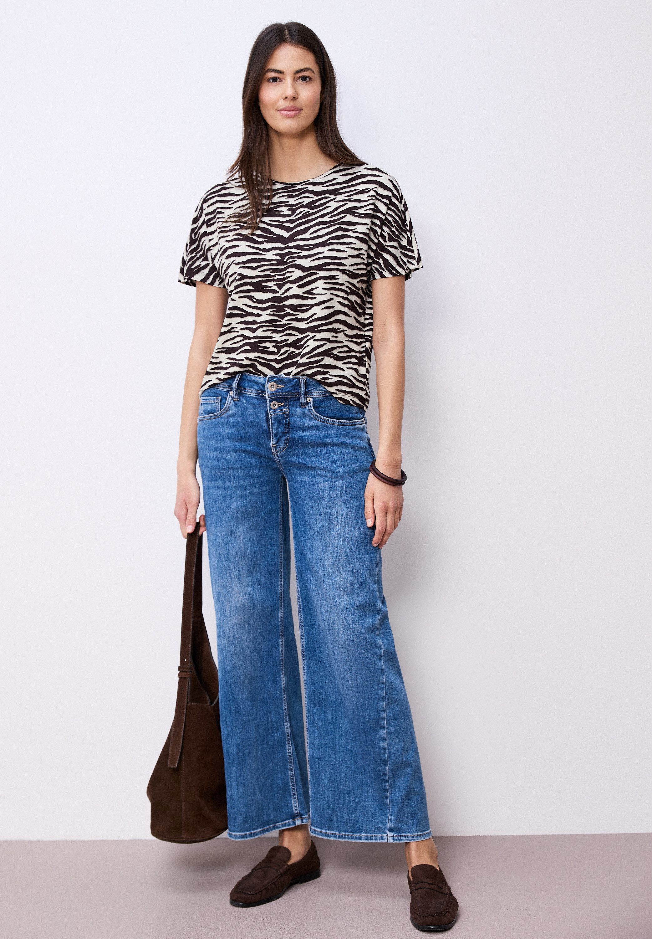 STREET ONE T-Shirt mit Zebra Print – Bild 4 von 5