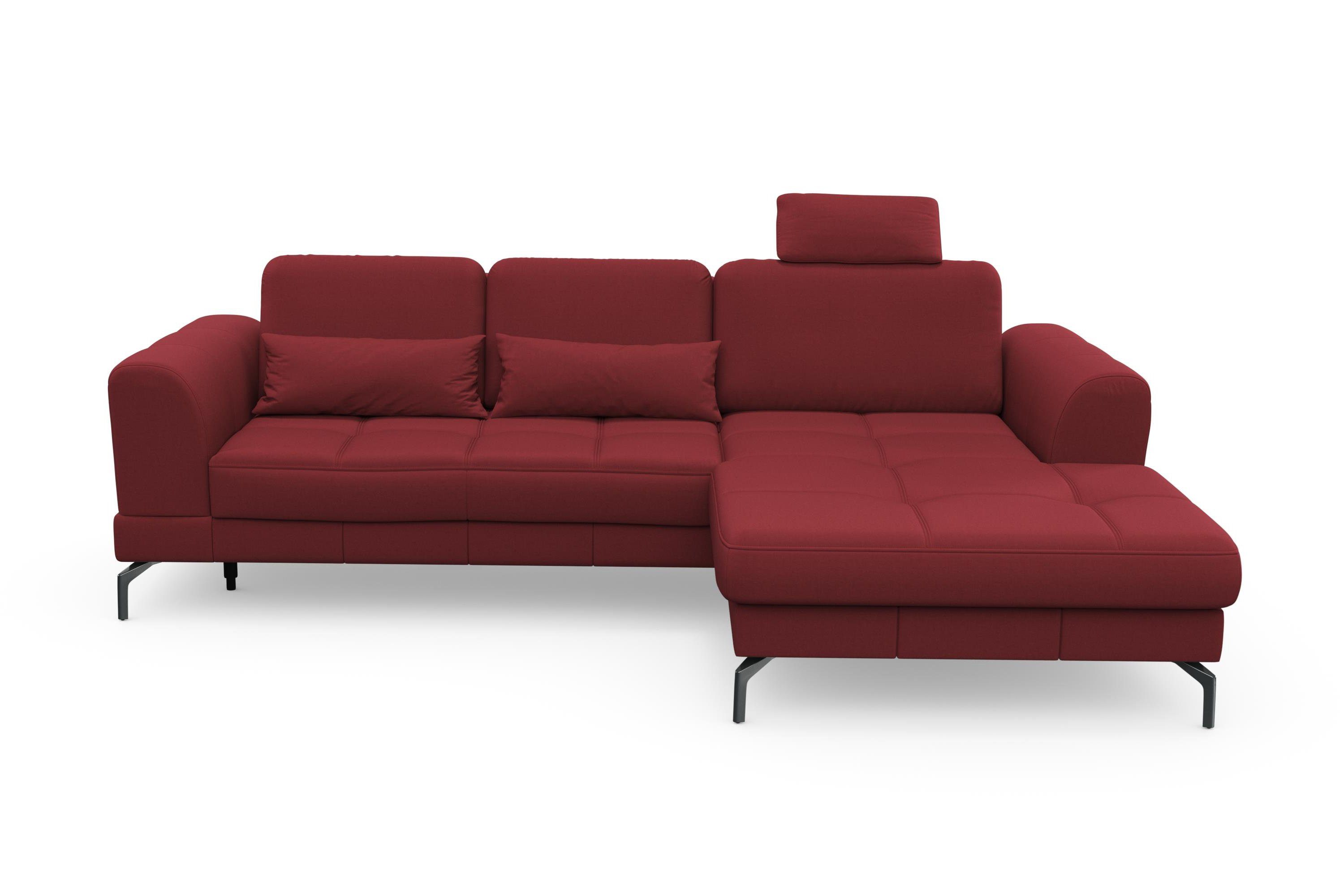 sit&more Ecksofa Bendigo L-Form, inklusive Sitztiefenverstellung, günstig online kaufen