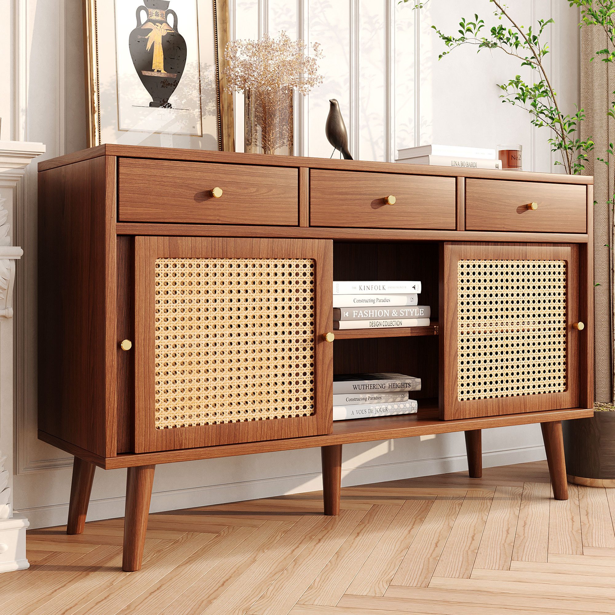 MODFU Sideboard Kommode,Elegantes Sideboard (Sideboard mit günstig online kaufen