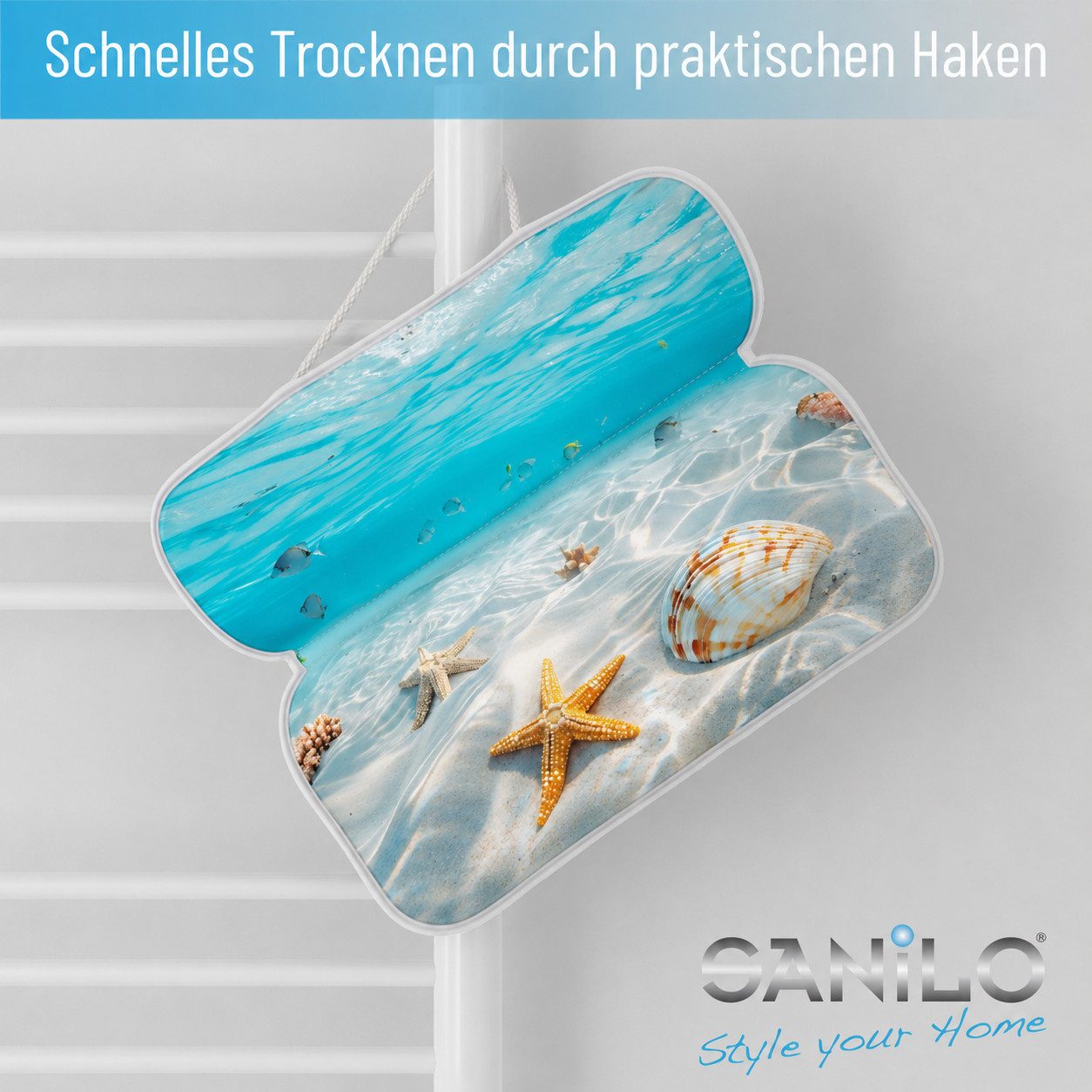 Sanilo Badewannenkissen Waterworld – Bild 4 von 5
