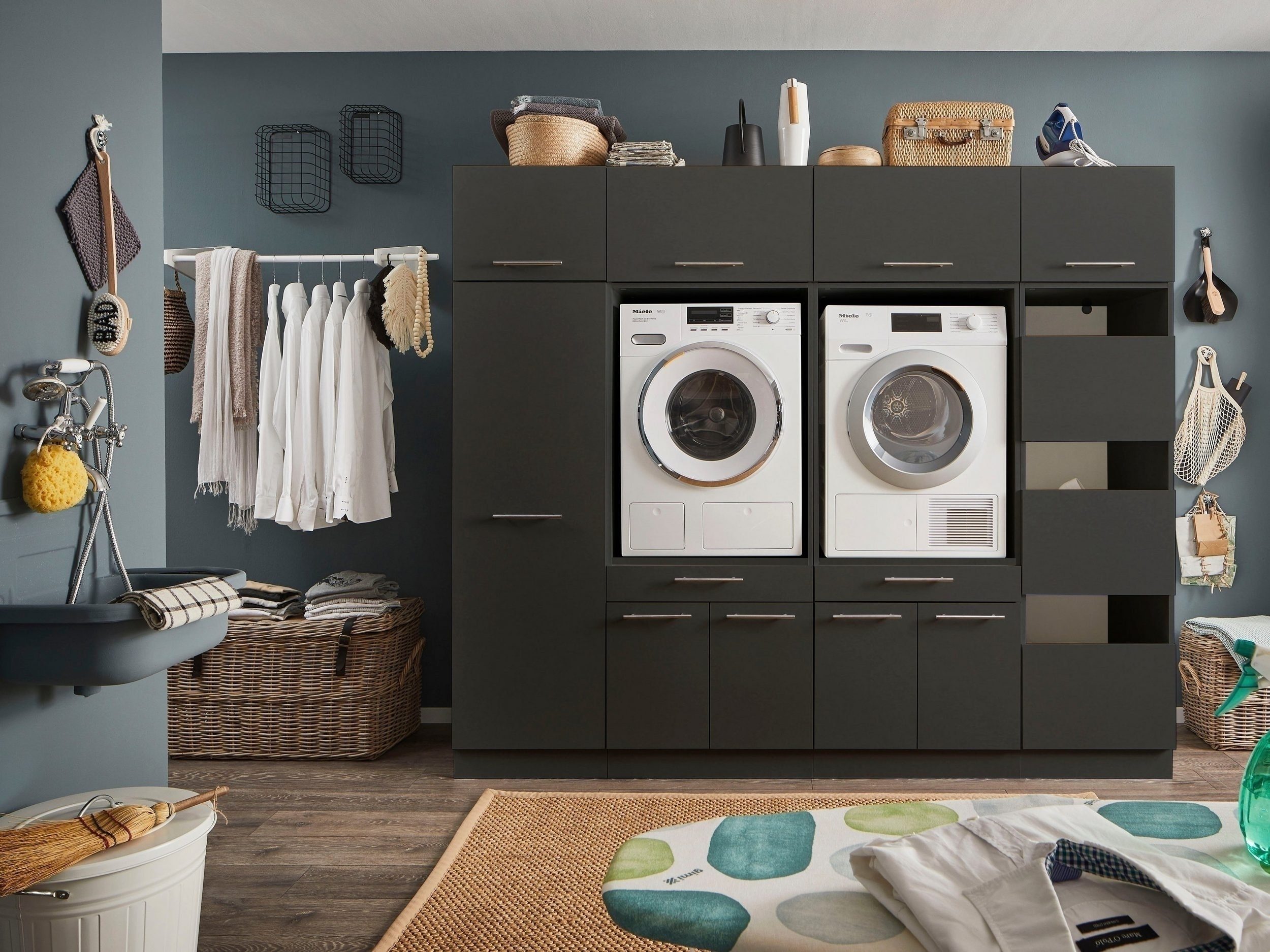 Laundreezy Mehrzweckschrank-Set LAUNDREEZY LDSK15, Breite 235 günstig online kaufen