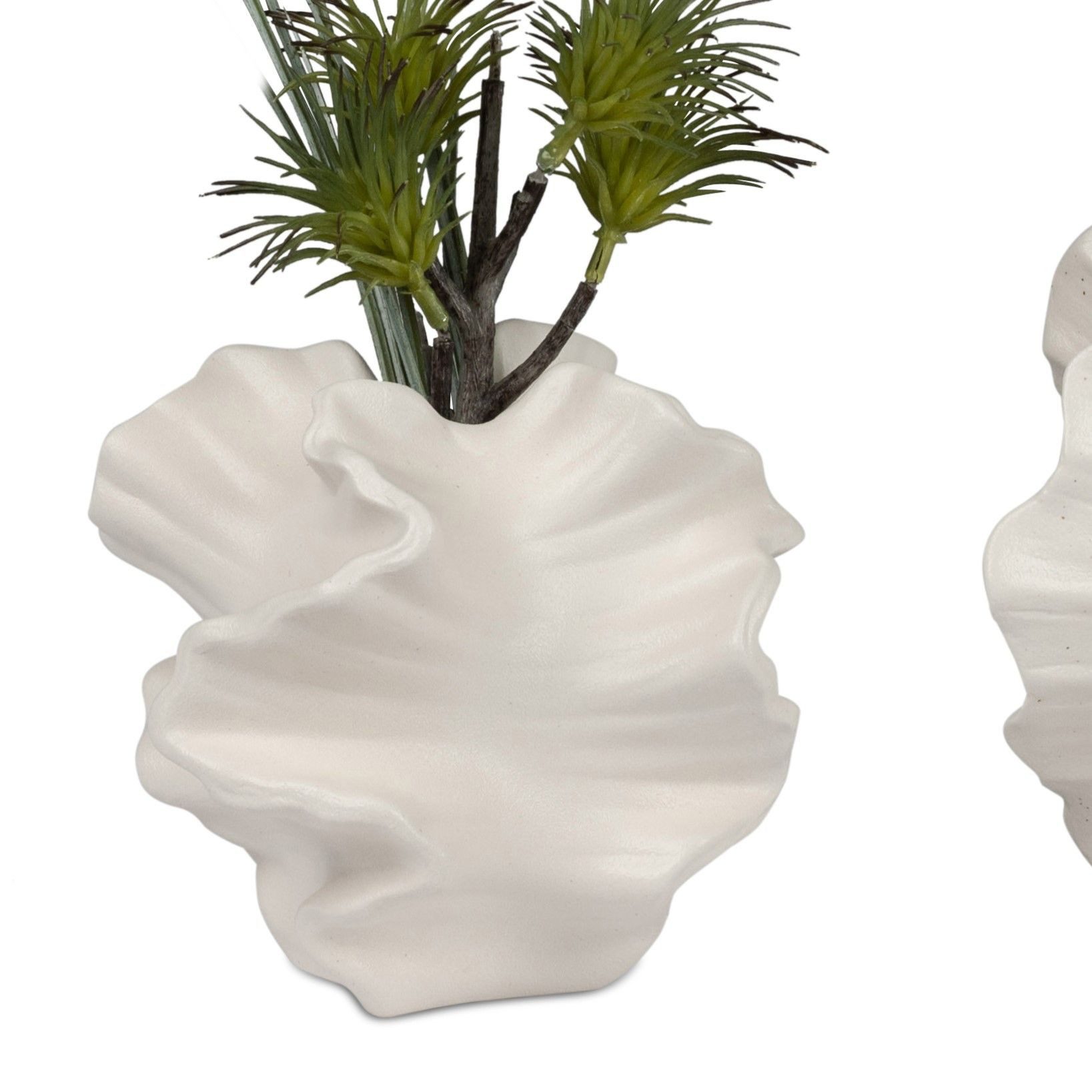 formano Dekovase Koralle, Farbe: Weiß, Motiv: Koralle