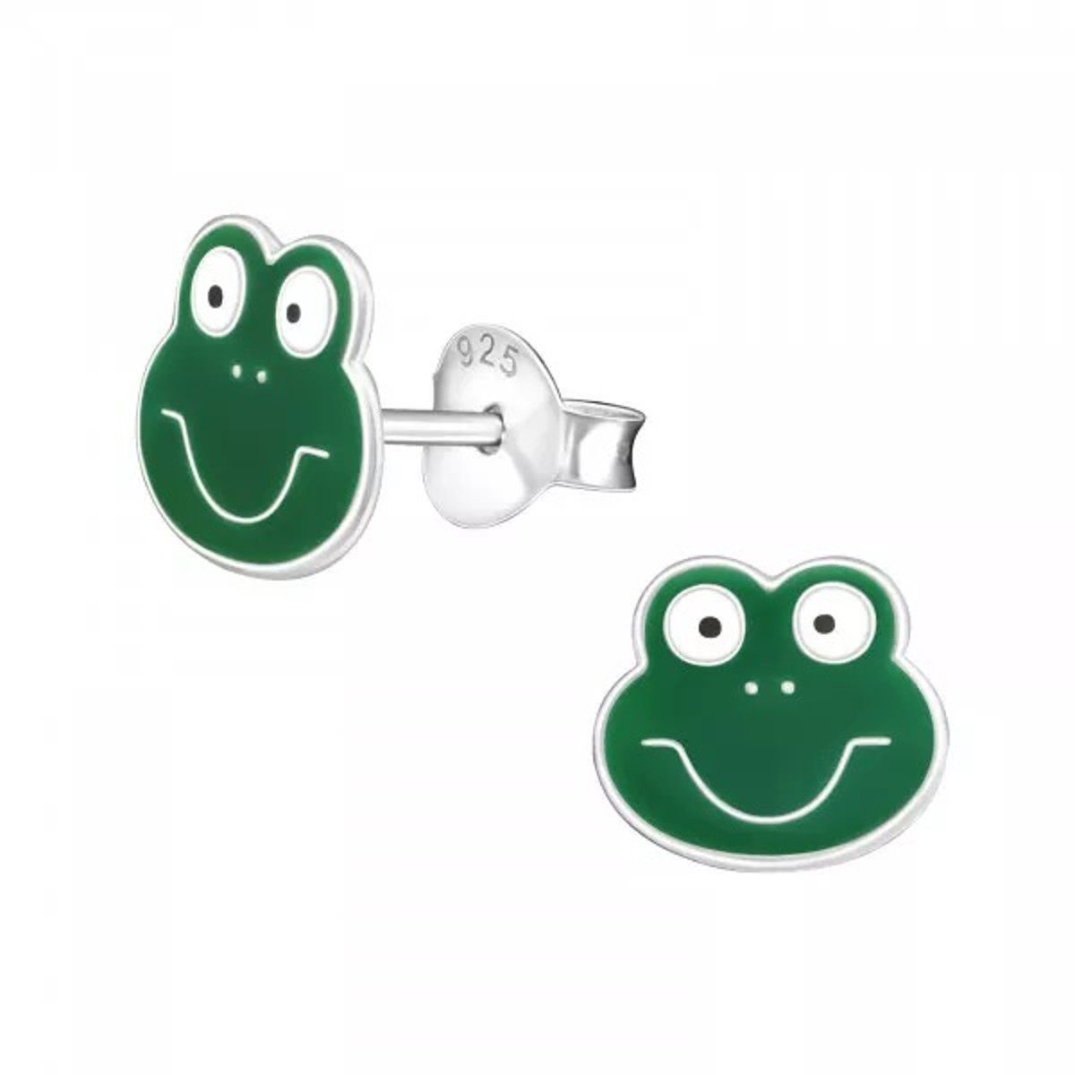 ALEXANDER YORK Paar Ohrstecker FROSCH, 2-tlg., 925 Sterling Silber