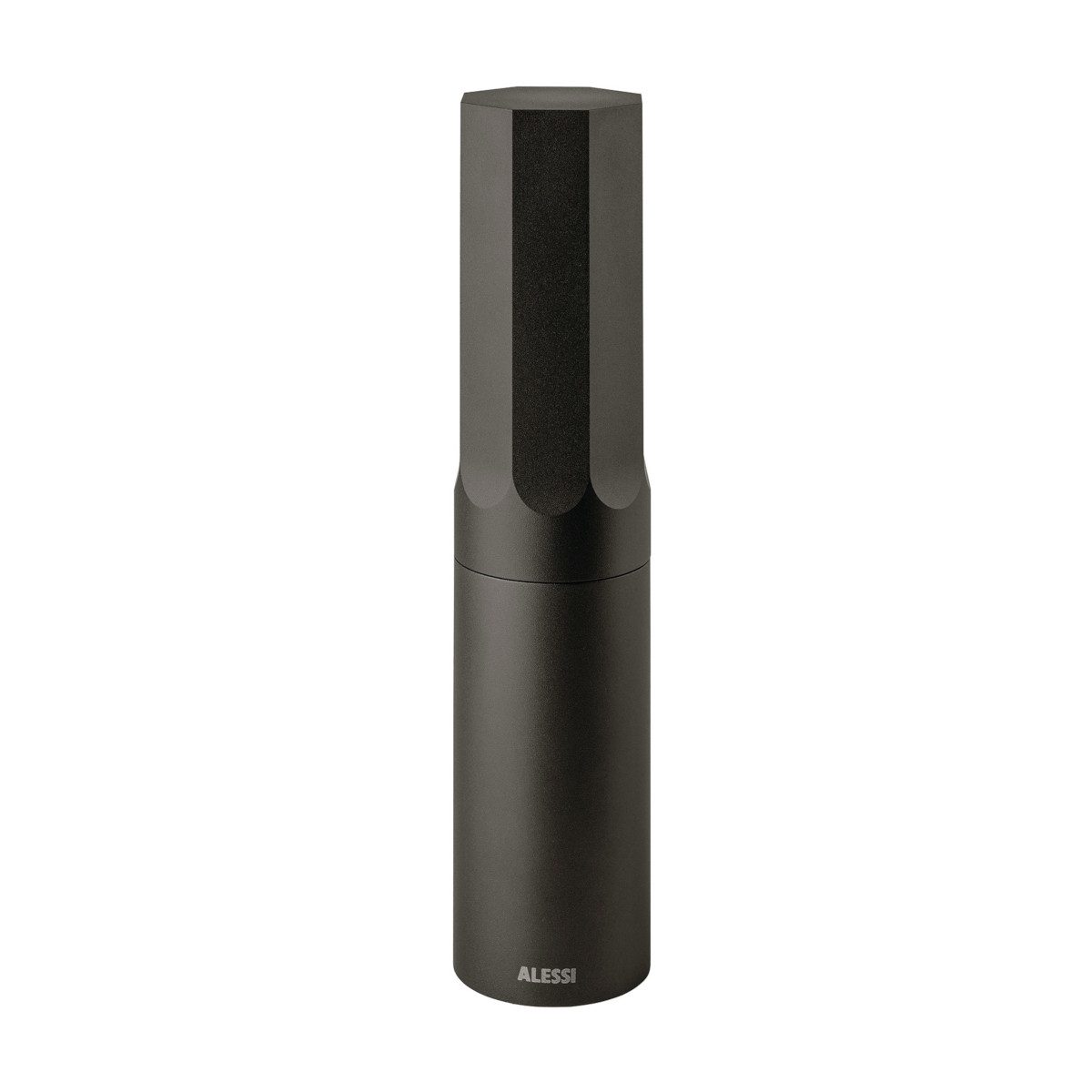 Alessi Salz-/Pfeffermühle Universalmühle Aluminium Dunkelgrau