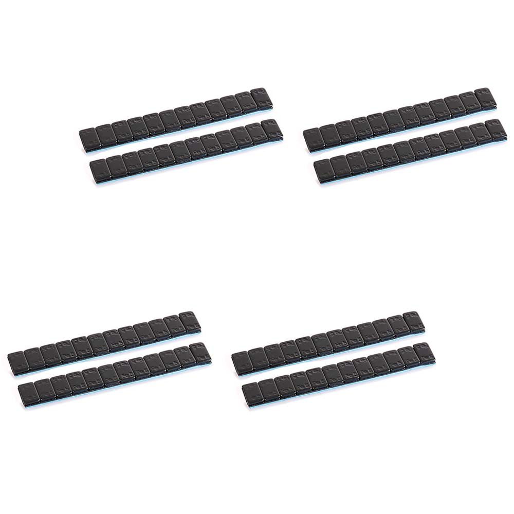 ConStands Reifenwuchtmaschine 4er-Set Auswuchtgewichte / Klebegewichte Motorrad 2 Stück 12x5g # schw