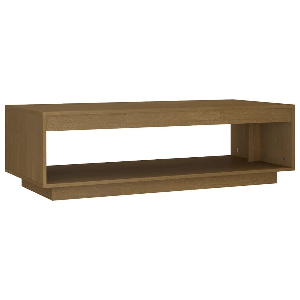 Honigbraun Honigbraun (1-St) | Couchtisch Honigbraun cm Massivholz 110x50x33,5 vidaXL Kiefer Couchtisch