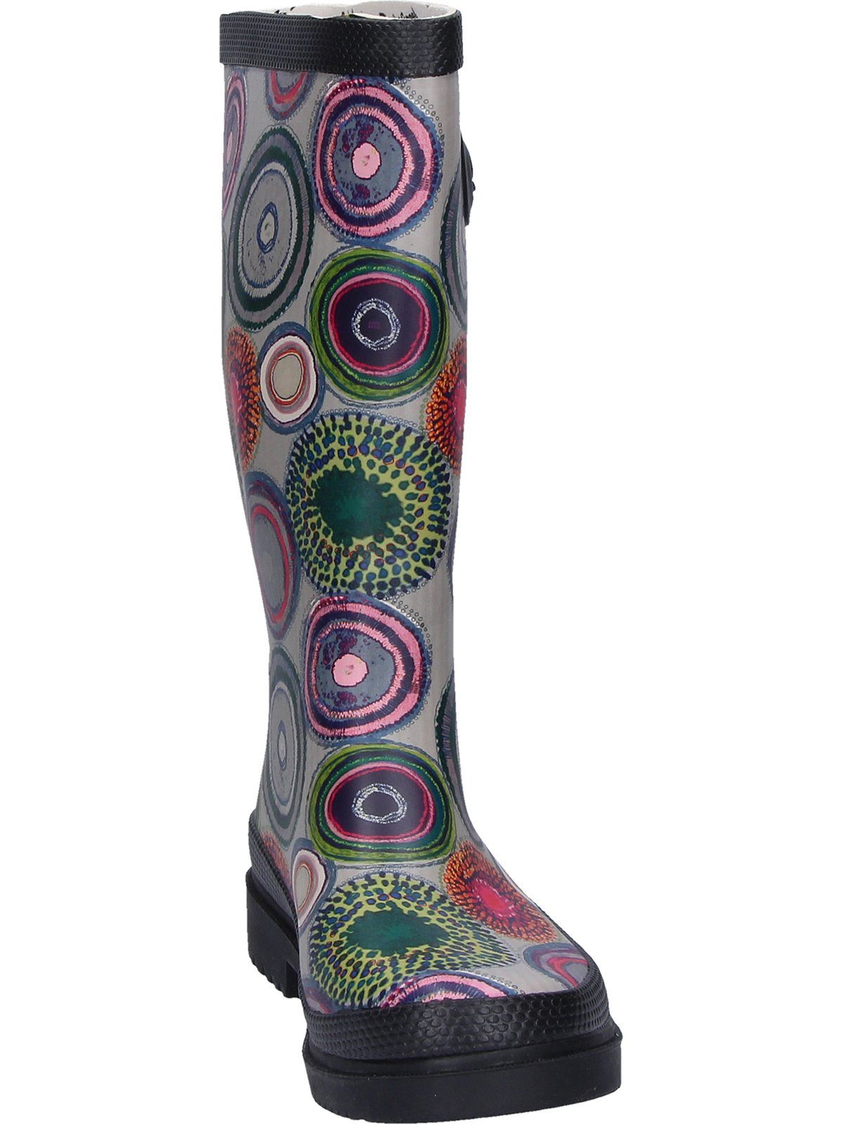 Bockstiegel Regenstiefel Anja schwarz/multi Gummistiefel