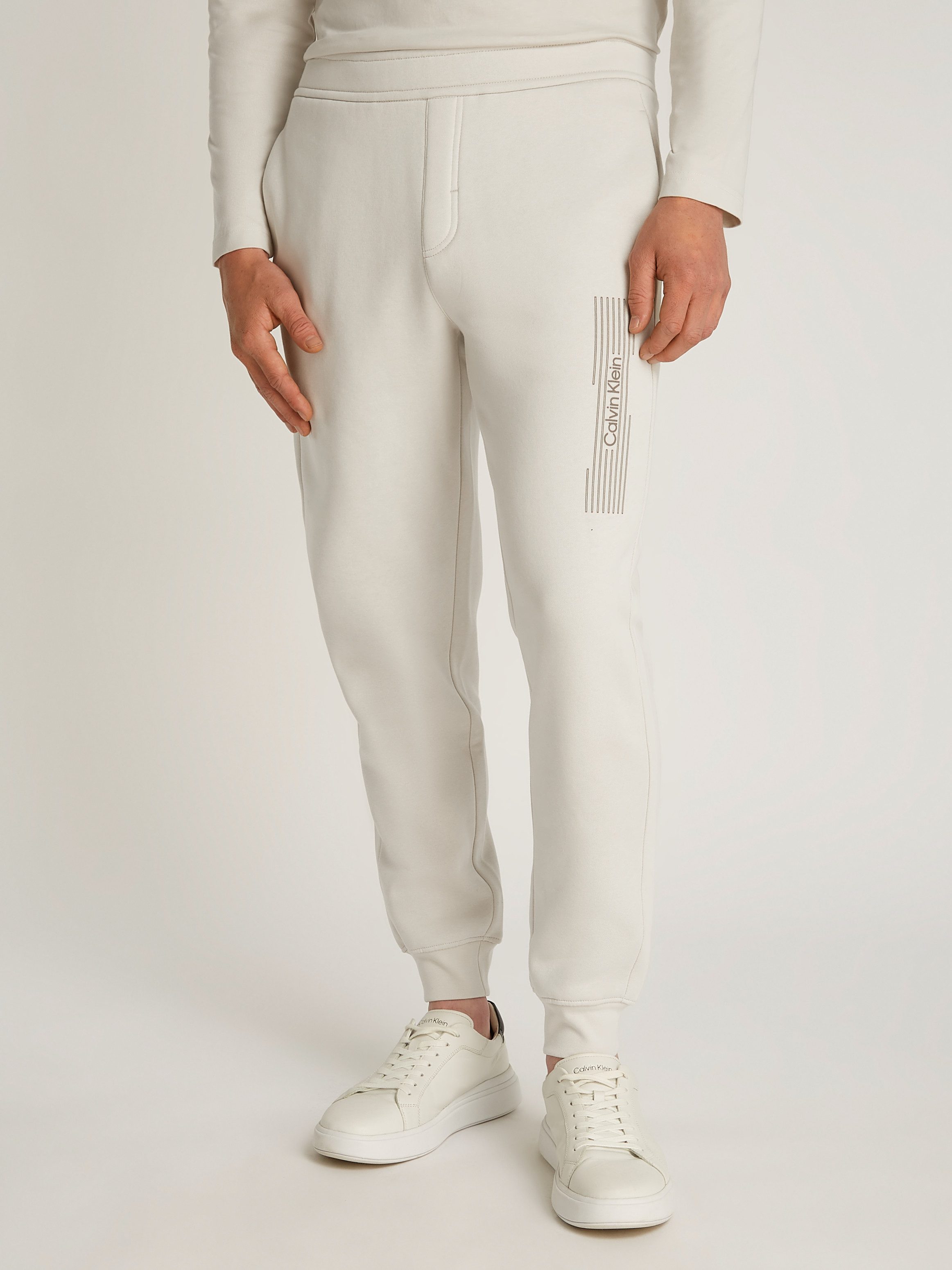 Calvin Klein Jogger Pants HORIZONTAL LOGO SWEATPANTS mit Logoschriftzug günstig online kaufen