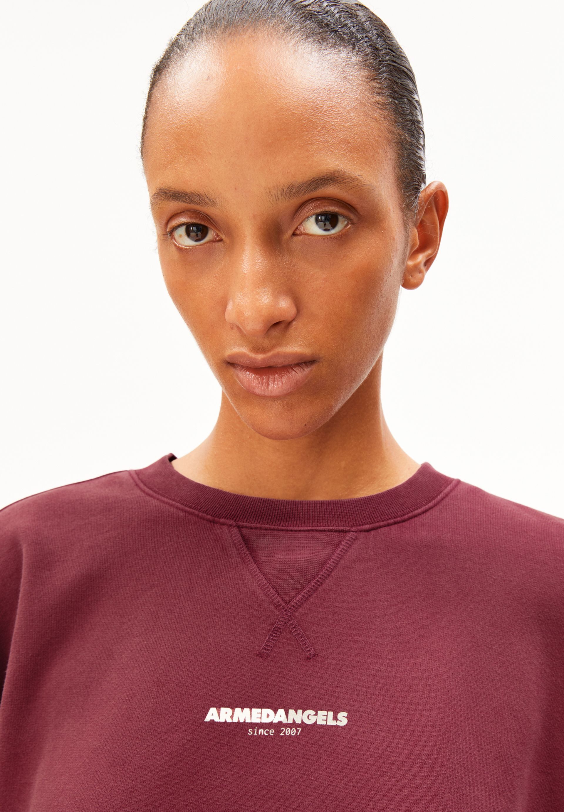 Armedangels Sweatshirt GMT DYE CREWNECK Sweatshirt aus Bio-Baumwolle Oversized Fit – Bild 3 von 5