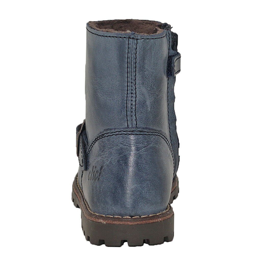 Clic Clic! 8413 Boots Stiefeletten Stiefel Leder Lammwolle Schuhe Stiefelette