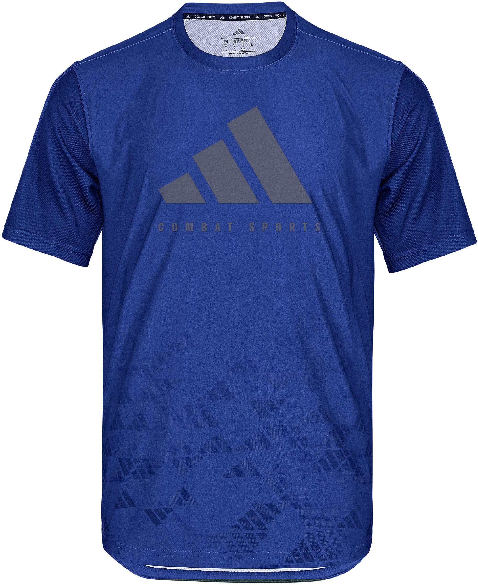 adidas Performance Trainingsshirt adidas Tech Line Men´s T-Shirt COMBAT SPORTS mit Rundhalsausschnitt, kurze Ärmel, atmungsaktiv, leichtes Gewicht