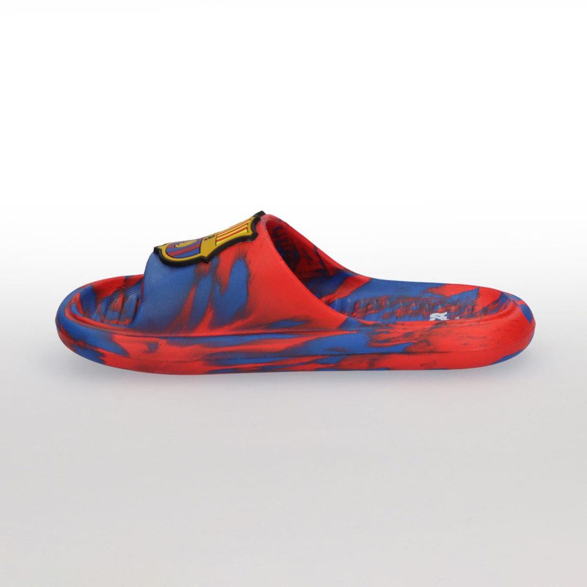 FC Barcelona Kinder Badeschlappen Flip Flops Pool Strand Sandalen Schuhe Badeschuh (Packung)