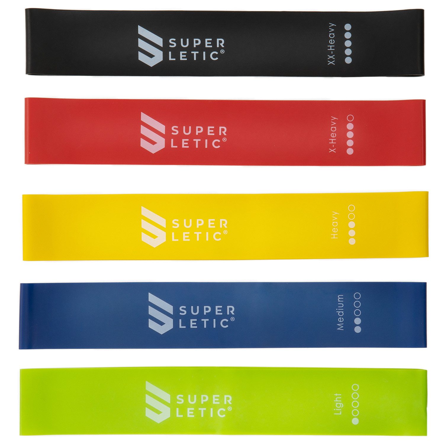 Capital Sports Trainingsbänder Uros Mini Resistance Bands 5er Set