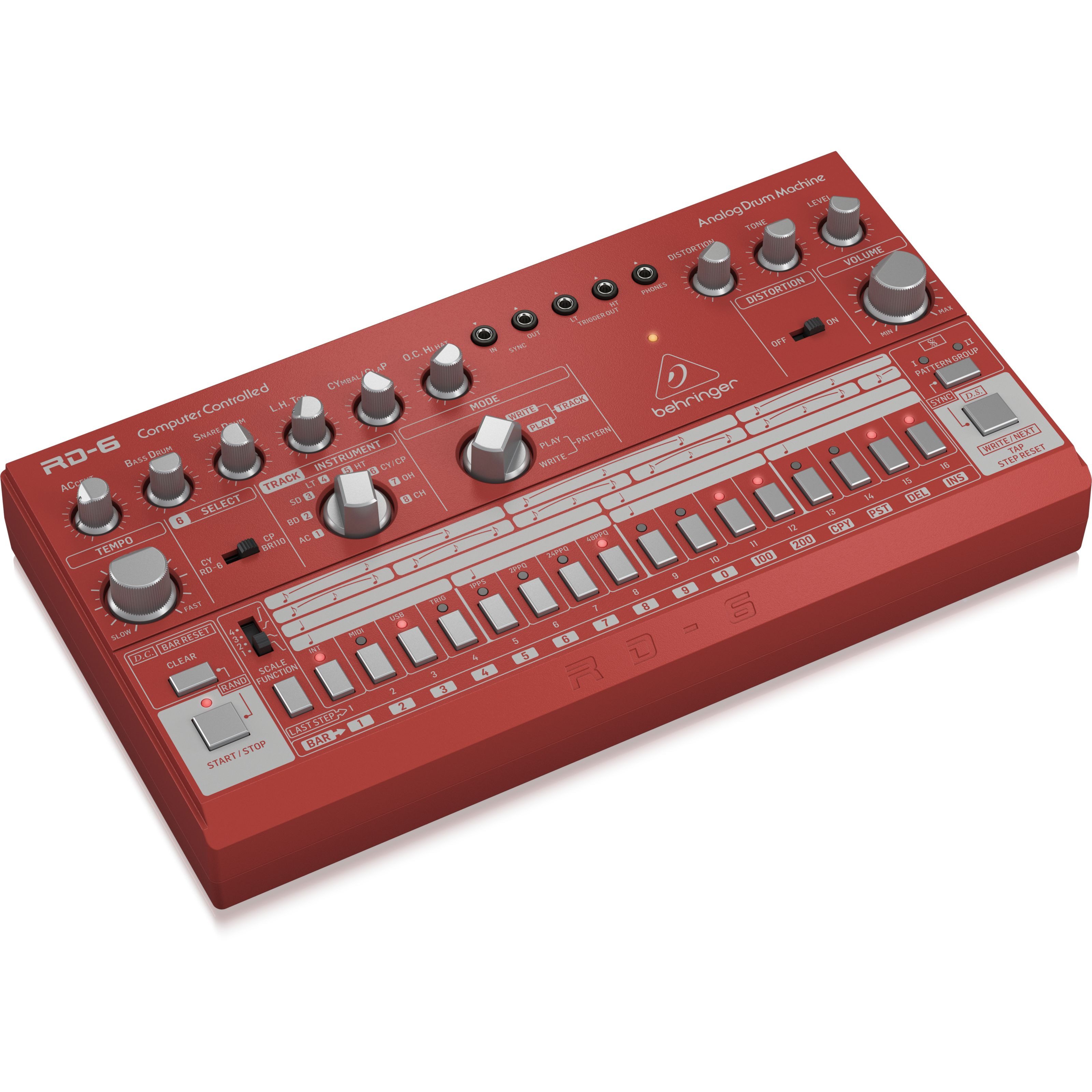 Behringer Synthesizer (Groove-Tools, Drumcomputer), RD-6 RD Rhythm Designer - Drum Machine
