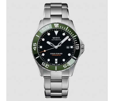 Mido Schweizer Uhr Herrenuhr Automatik Ocean Star 600 Chronometer COSC mit Zusatzarmband