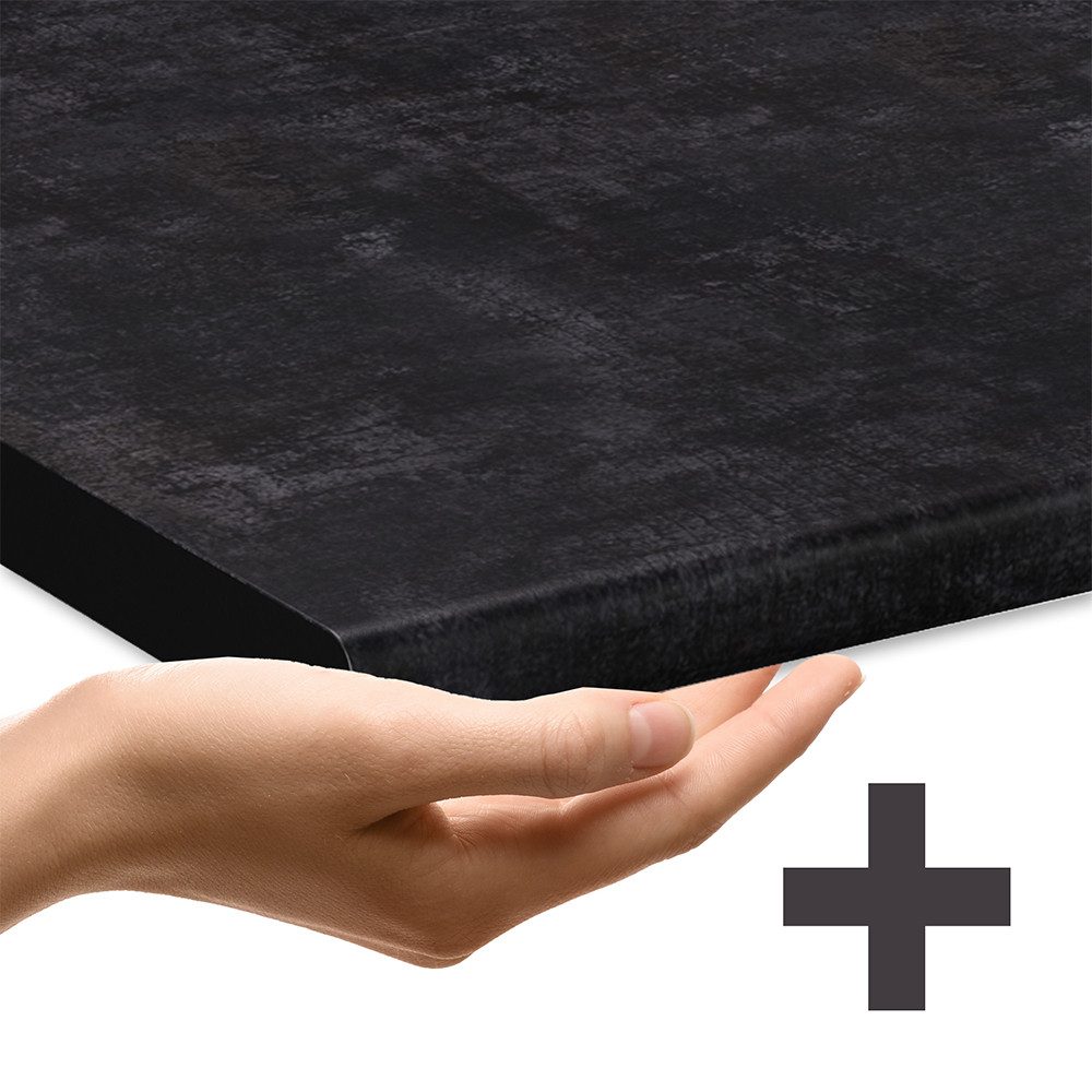 Vicco Frontblende Fame-Line, Goldkraft Eiche/Weiß, 60 cm, AP Anthrazit (1 St)