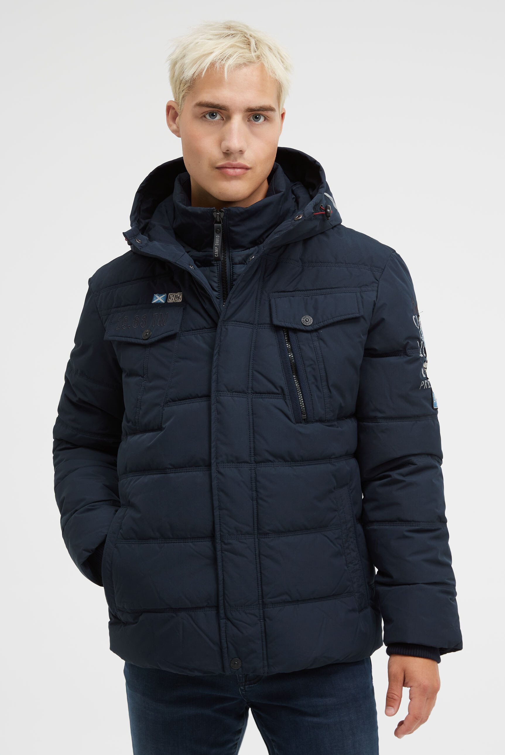 CAMP DAVID Winterjacke mit wasserabweisender Funktion günstig online kaufen