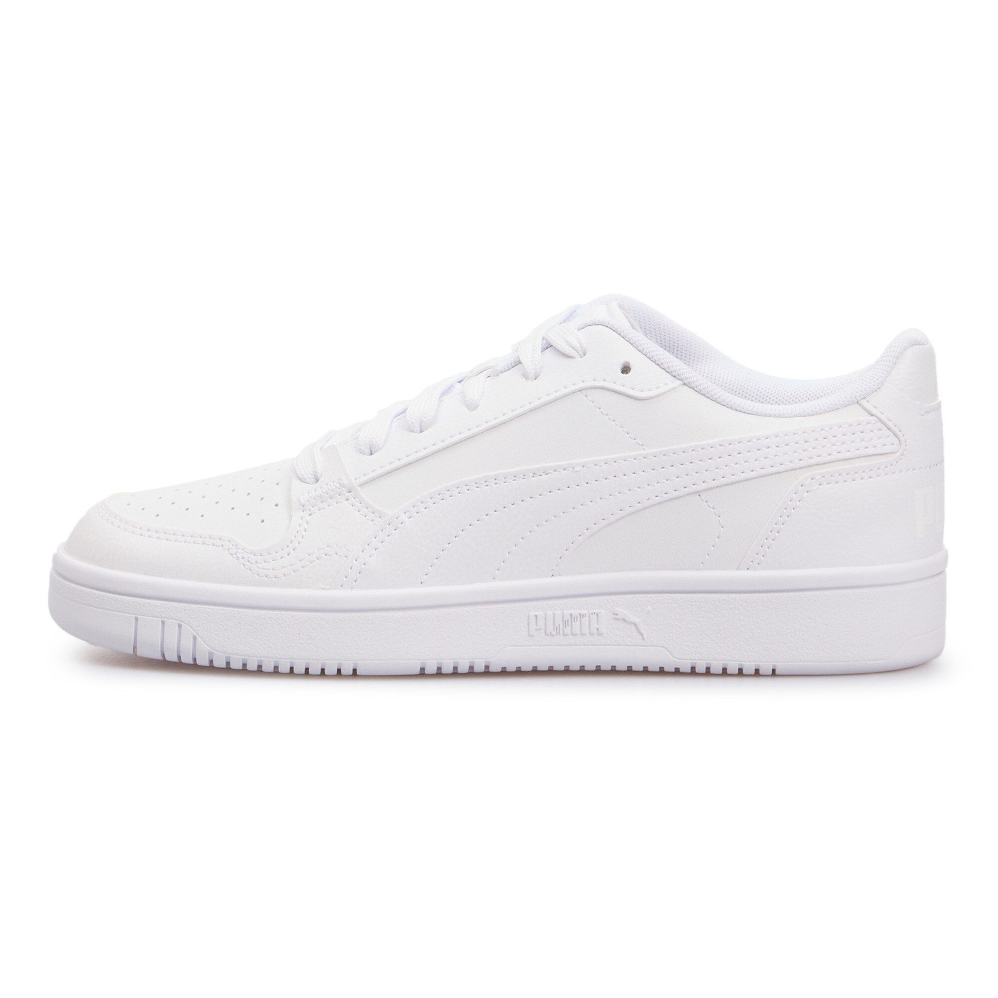 PUMA REB-L JR Sneaker niedrige Silhouette, mit Schnürung, mit Gummidetails am Knöchel